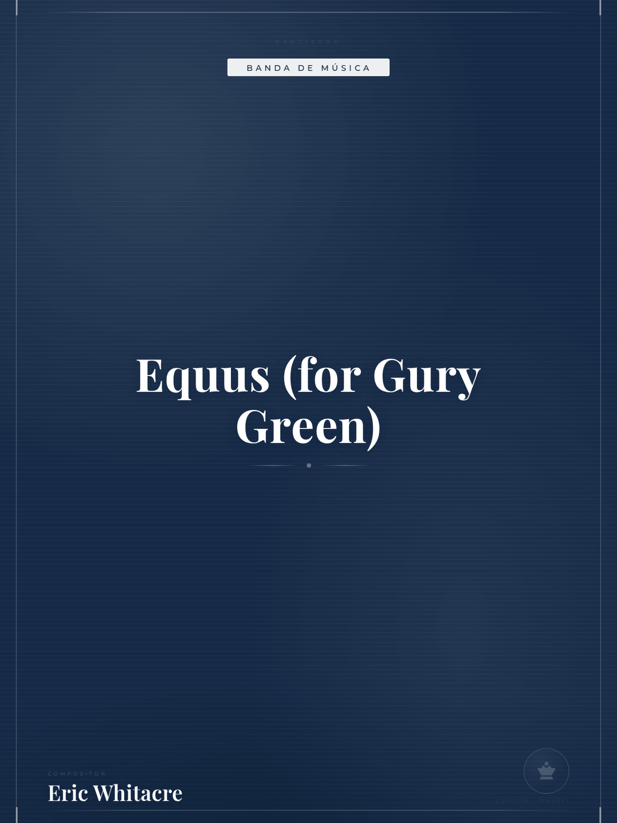Portada de Equus (for Gury Green)