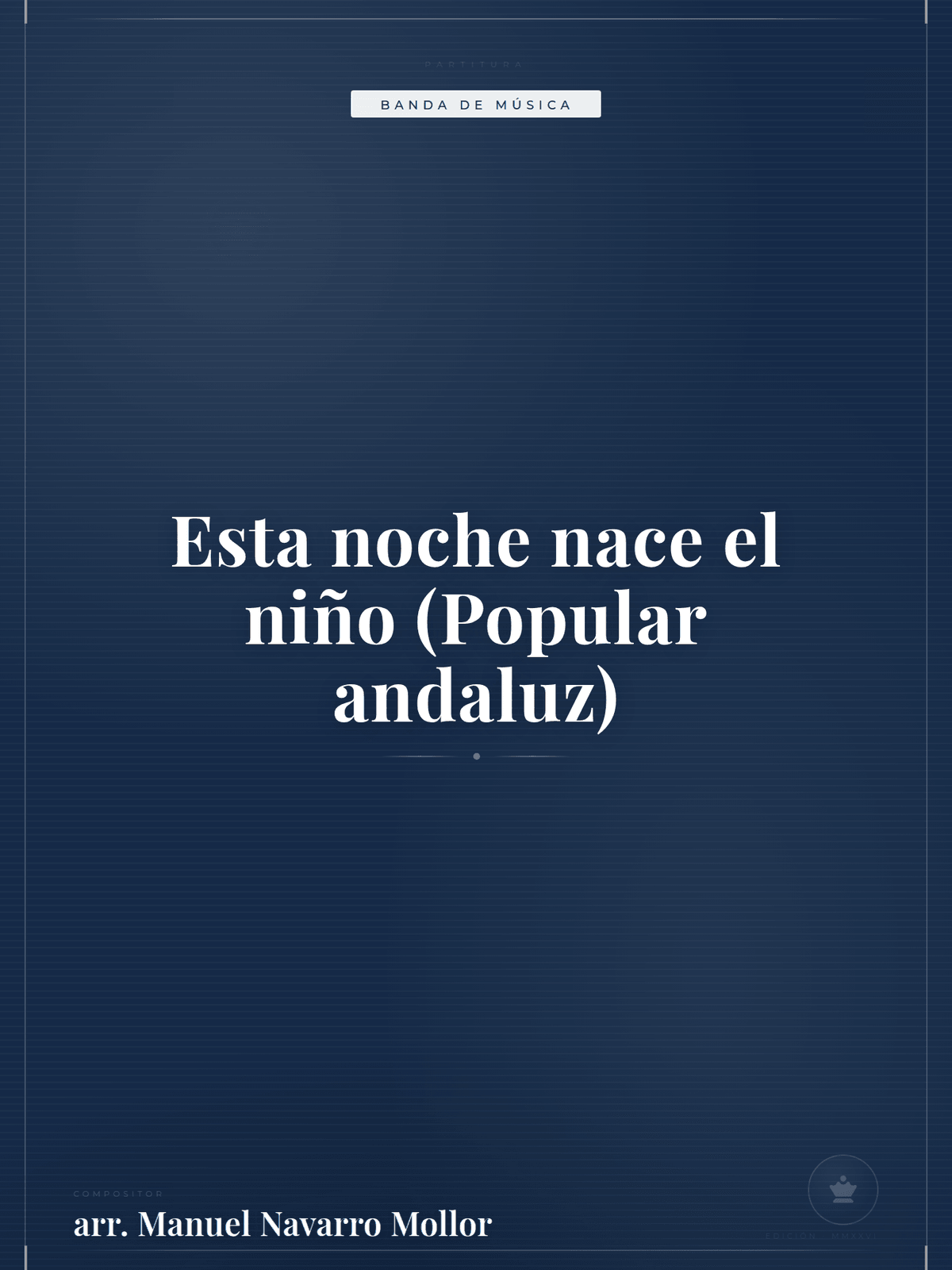 Portada de Esta noche nace el niño (Popular andaluz)