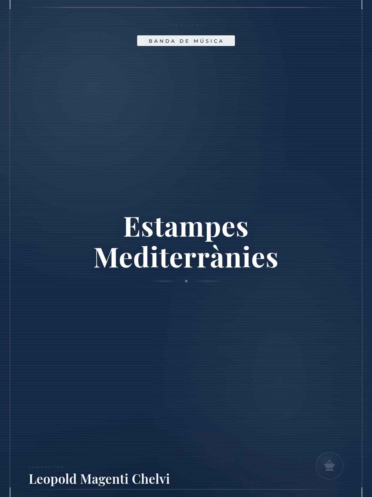 Portada de Estampes Mediterrànies