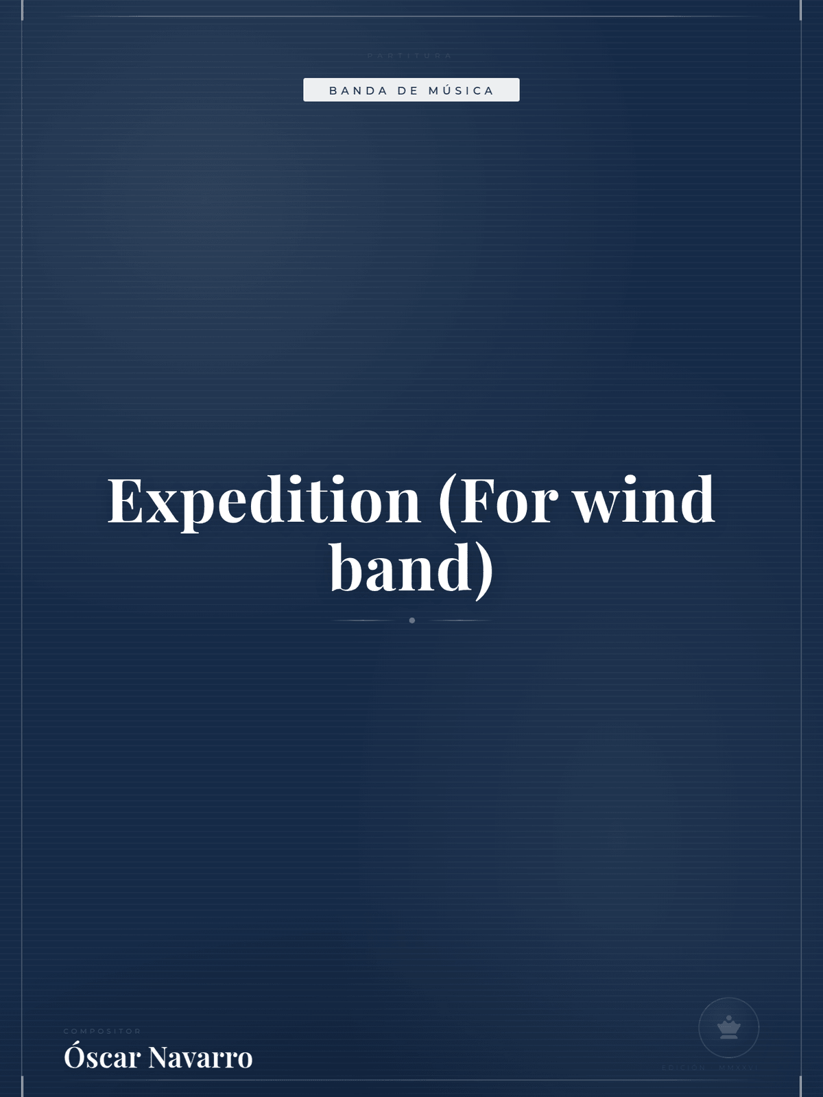 Portada de Expedition (For wind band)