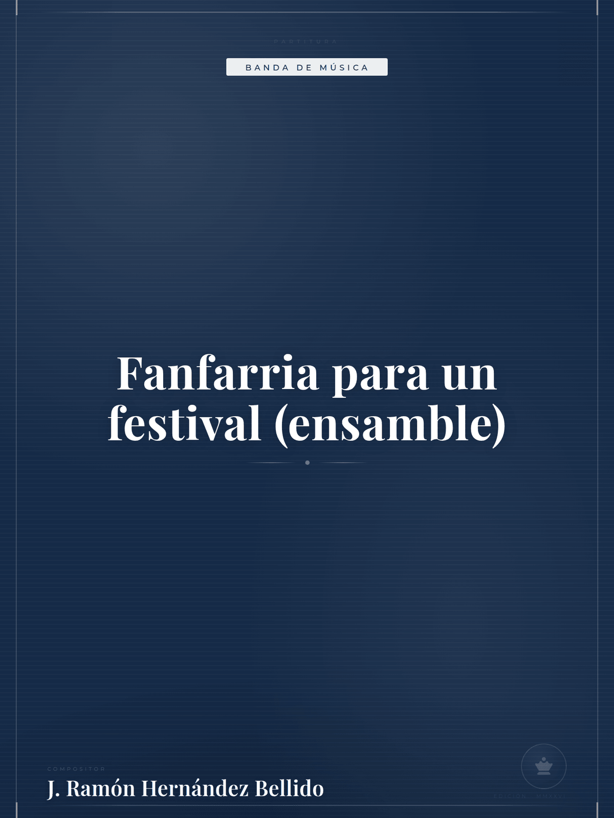 Portada de Fanfarria para un festival (ensamble)