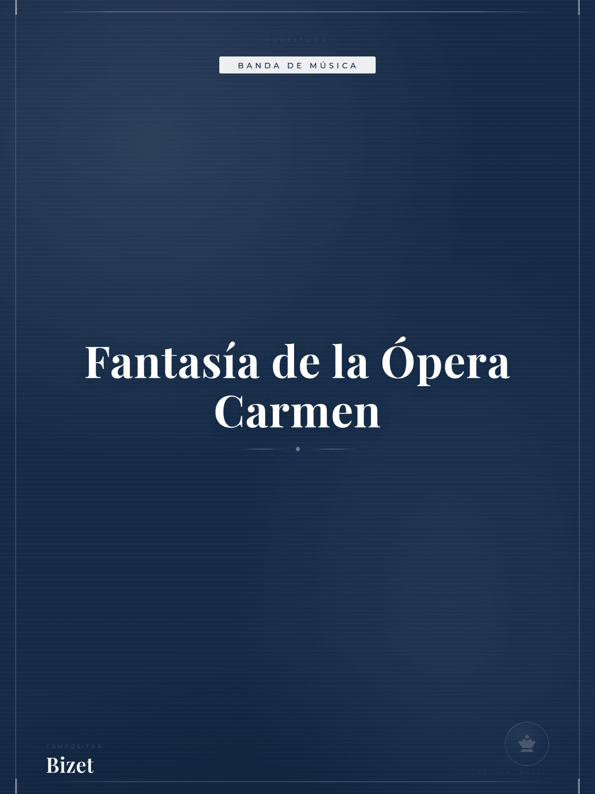 Portada de Fantasía de la Ópera Carmen