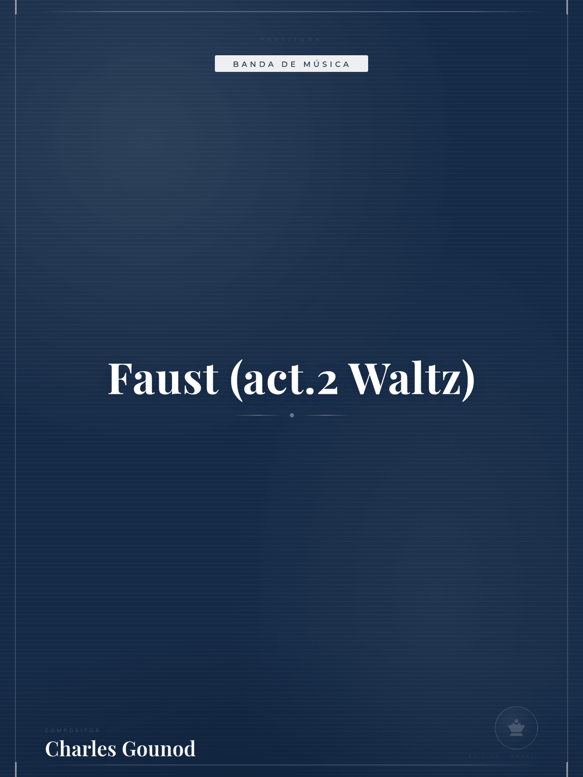 Portada de Faust (act.2 Waltz)