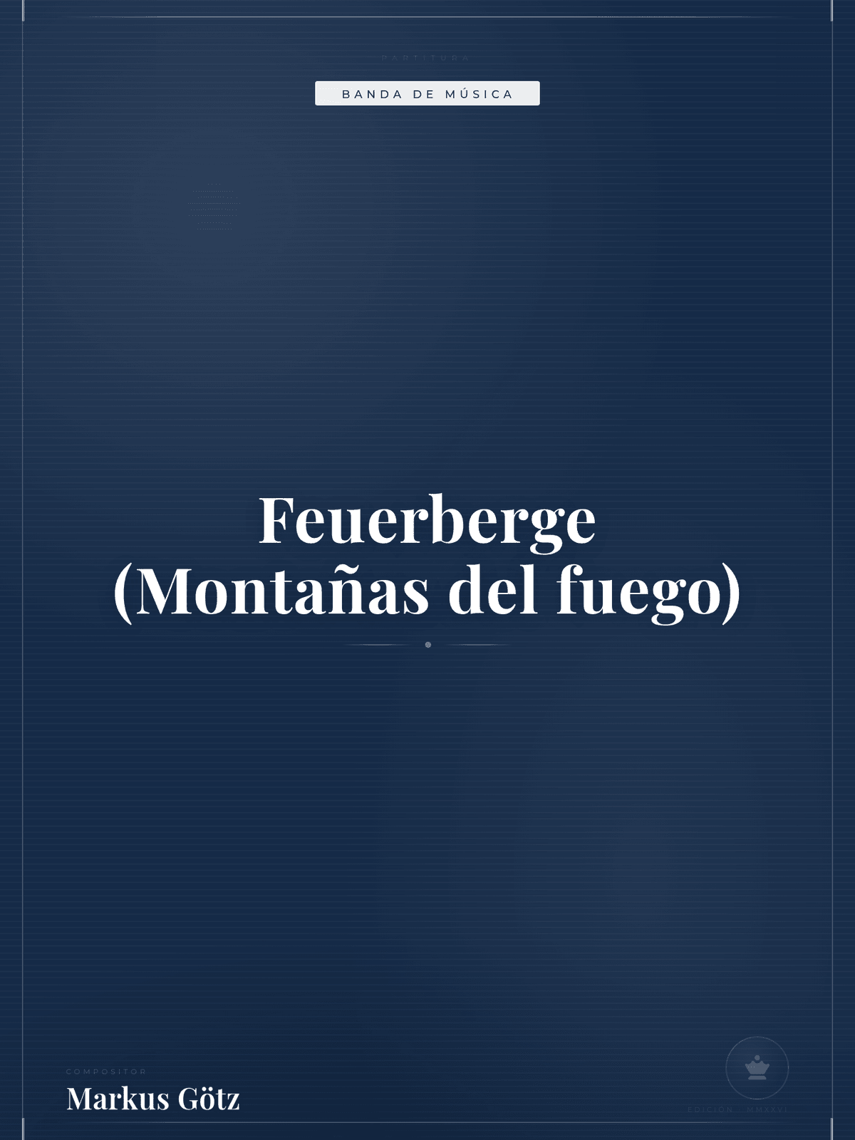 Portada de Feuerberge (Montañas del fuego)