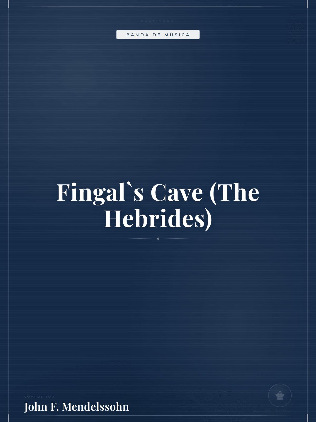 Portada de Fingal`s Cave (The Hebrides)