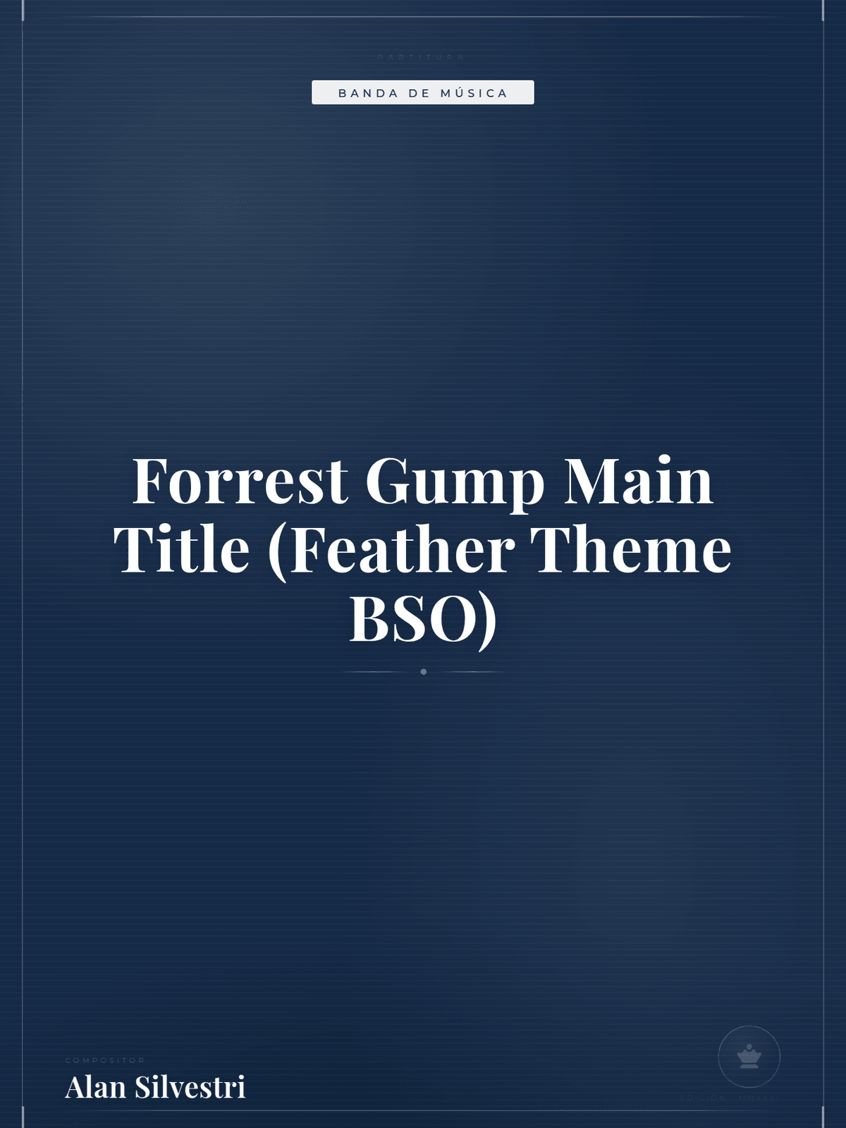 Portada de Forrest Gump Main Title (Feather Theme BSO)