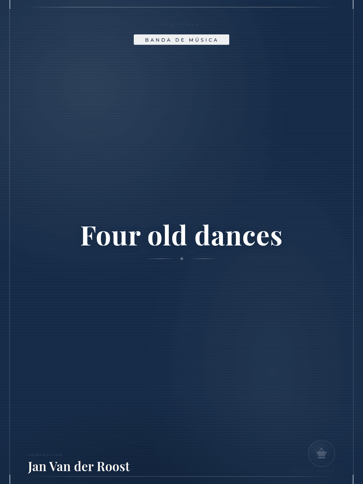 Portada de Four old dances