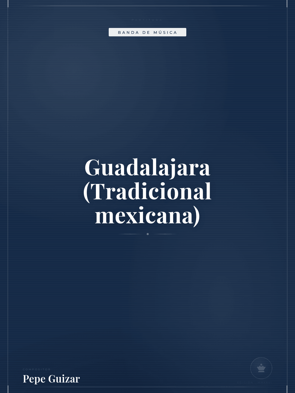 Portada de Guadalajara (Tradicional mexicana)