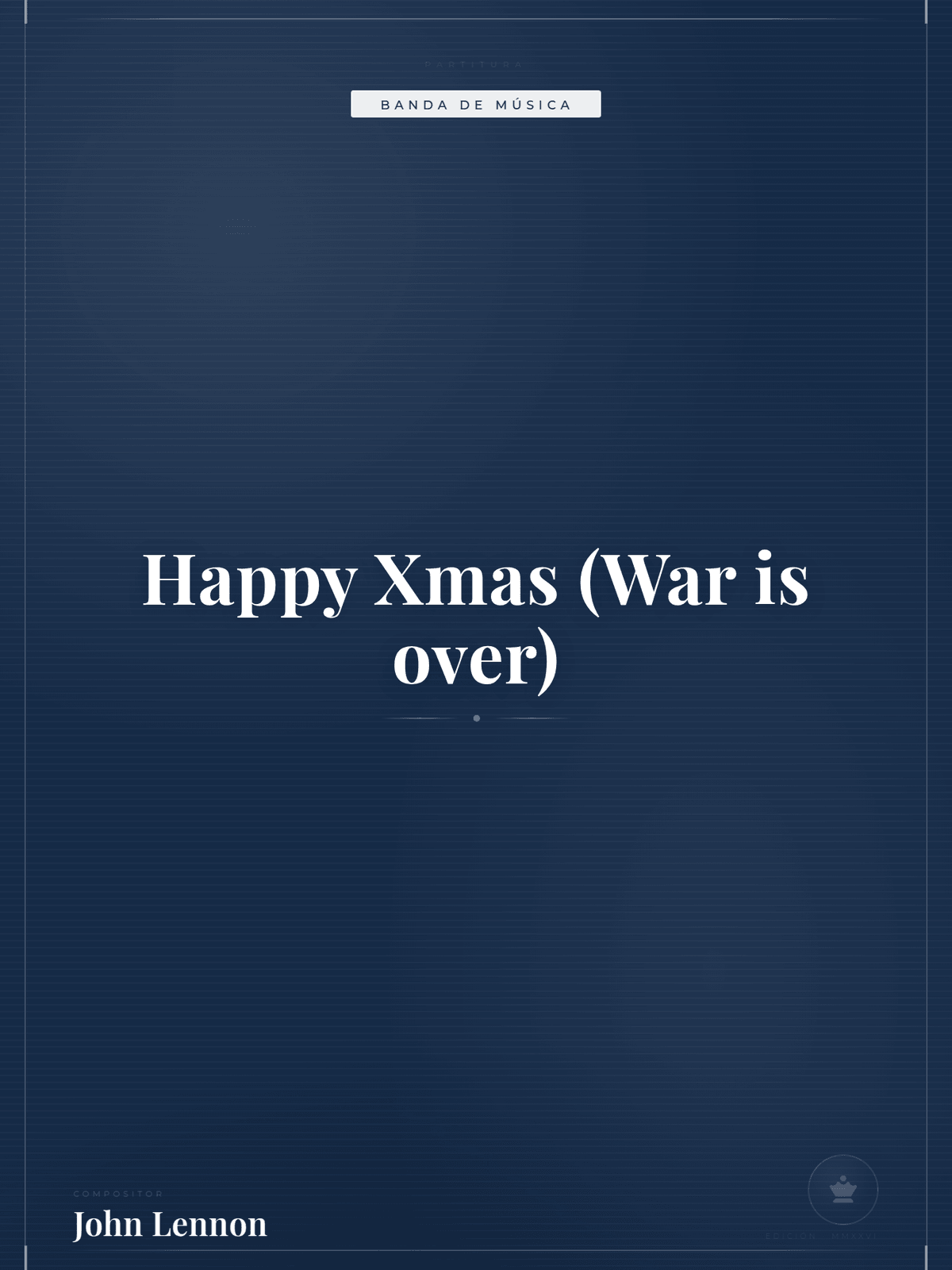 Portada de Happy Xmas (War is over)