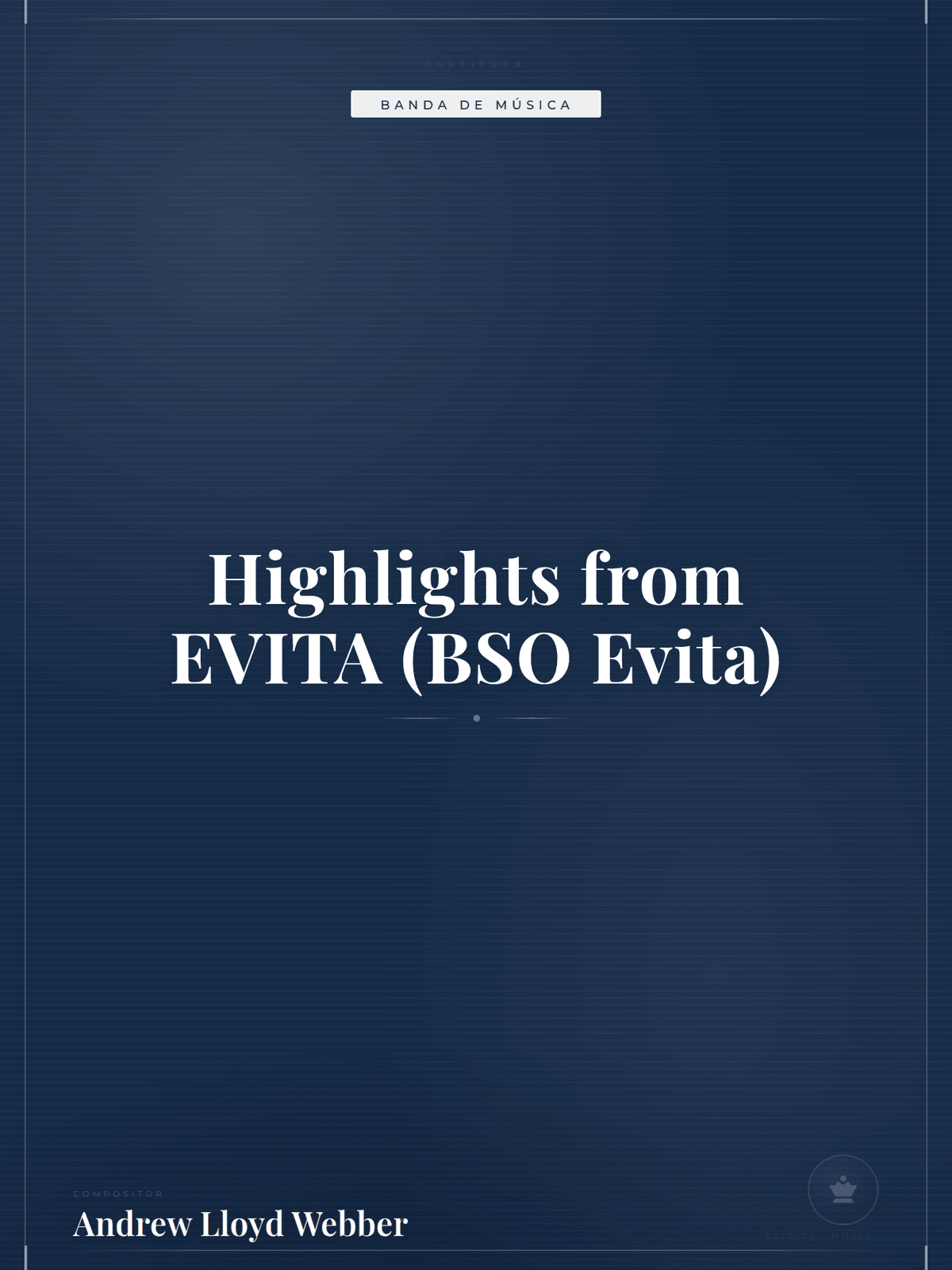 Portada de Highlights from EVITA (BSO Evita)