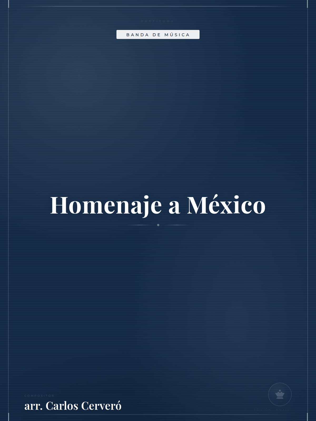 Portada de Homenaje a México