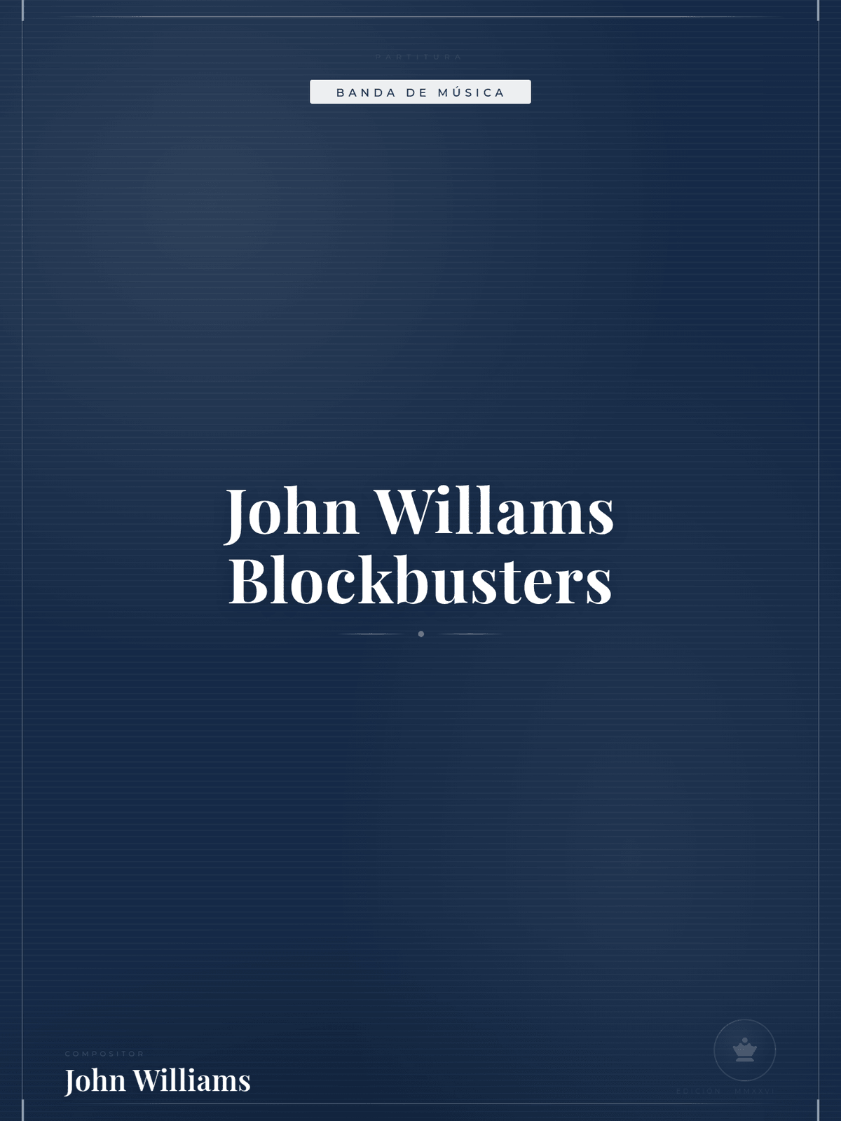 Portada de John Willams Blockbusters