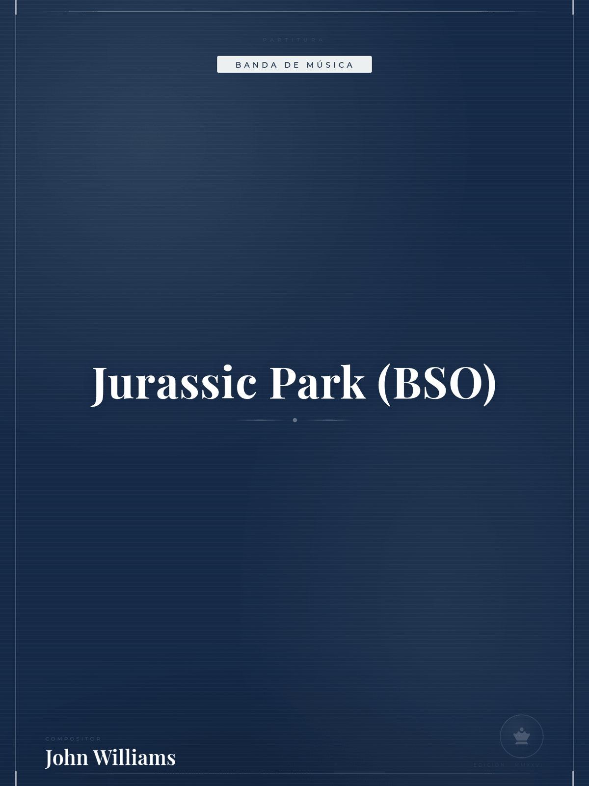 Portada de Jurassic Park (BSO)