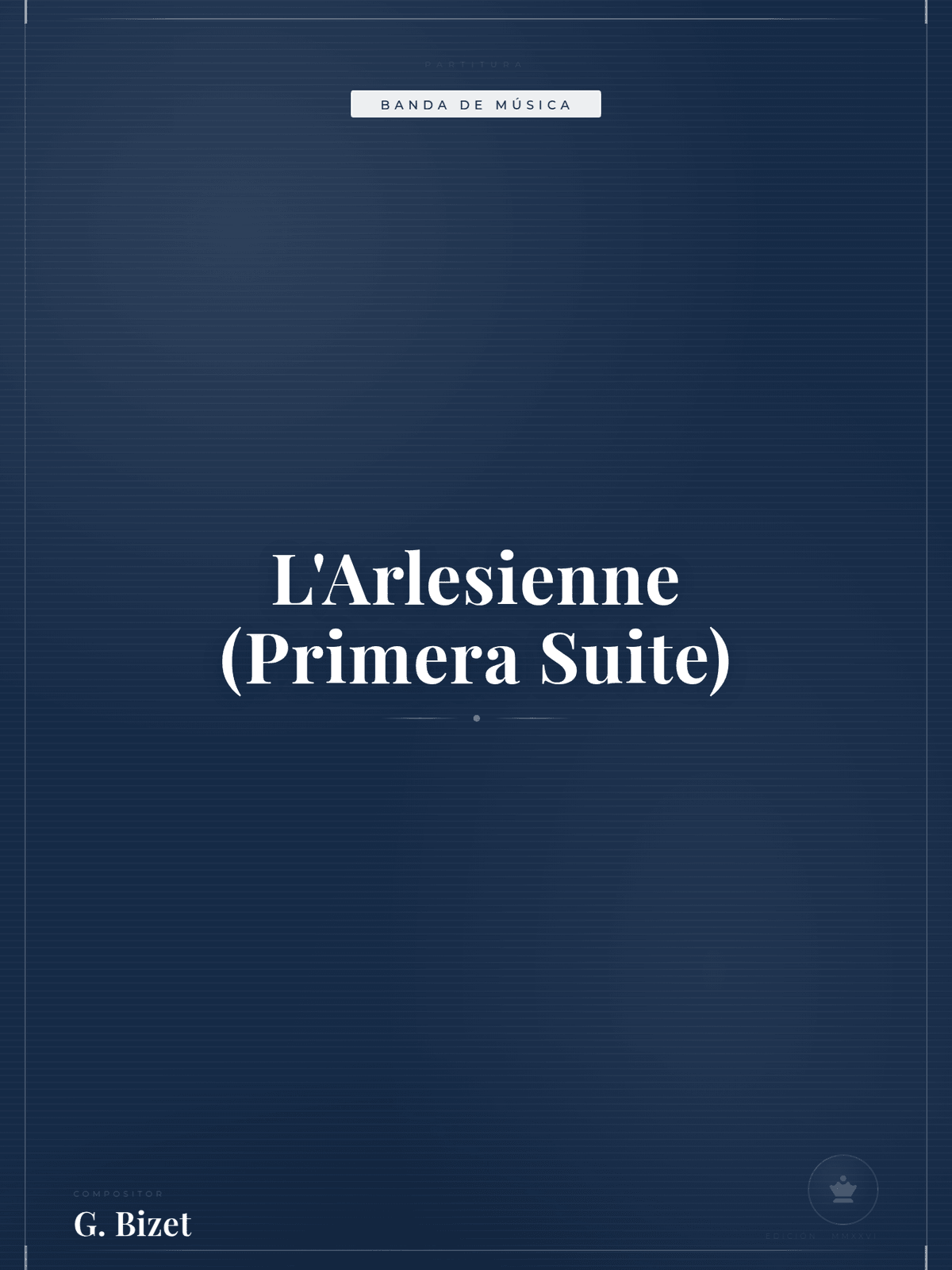 Portada de L'Arlesienne (Primera Suite)