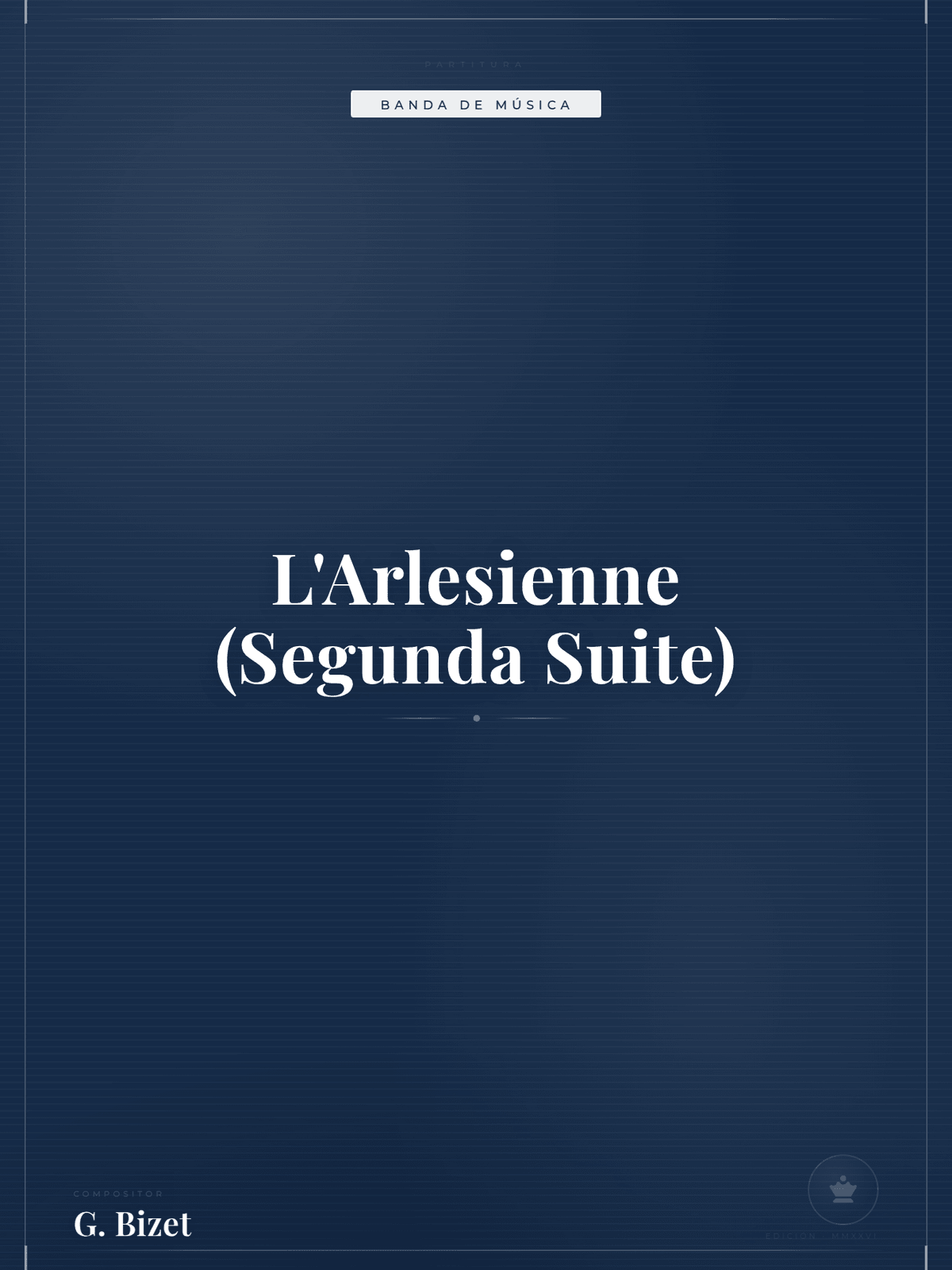 Portada de L'Arlesienne (Segunda Suite)