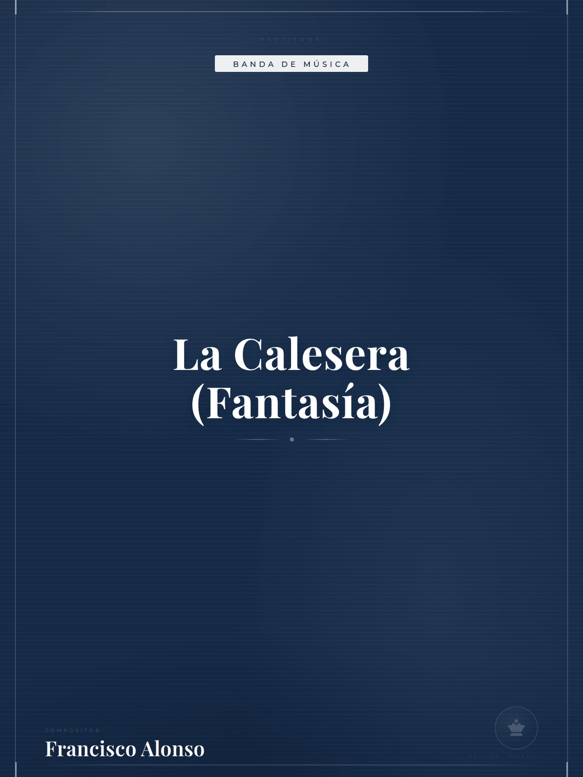 Portada de La Calesera (Fantasía)