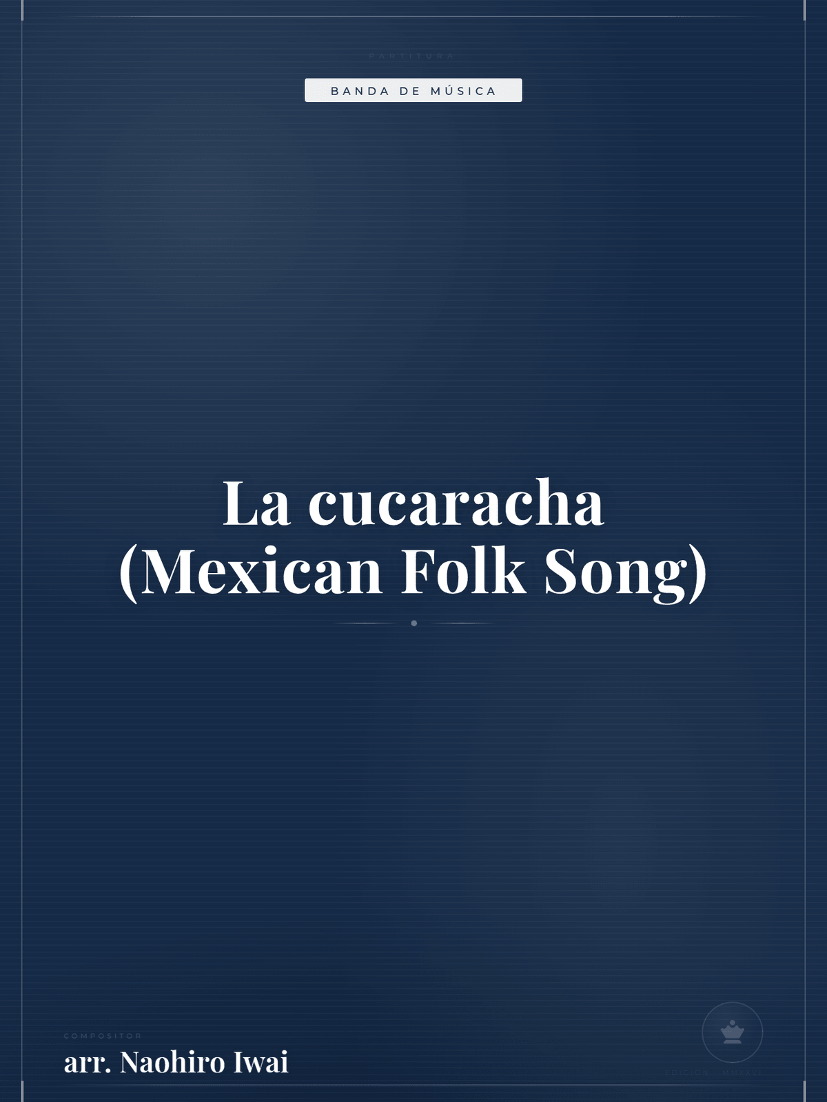 Portada de La cucaracha (Mexican Folk Song)