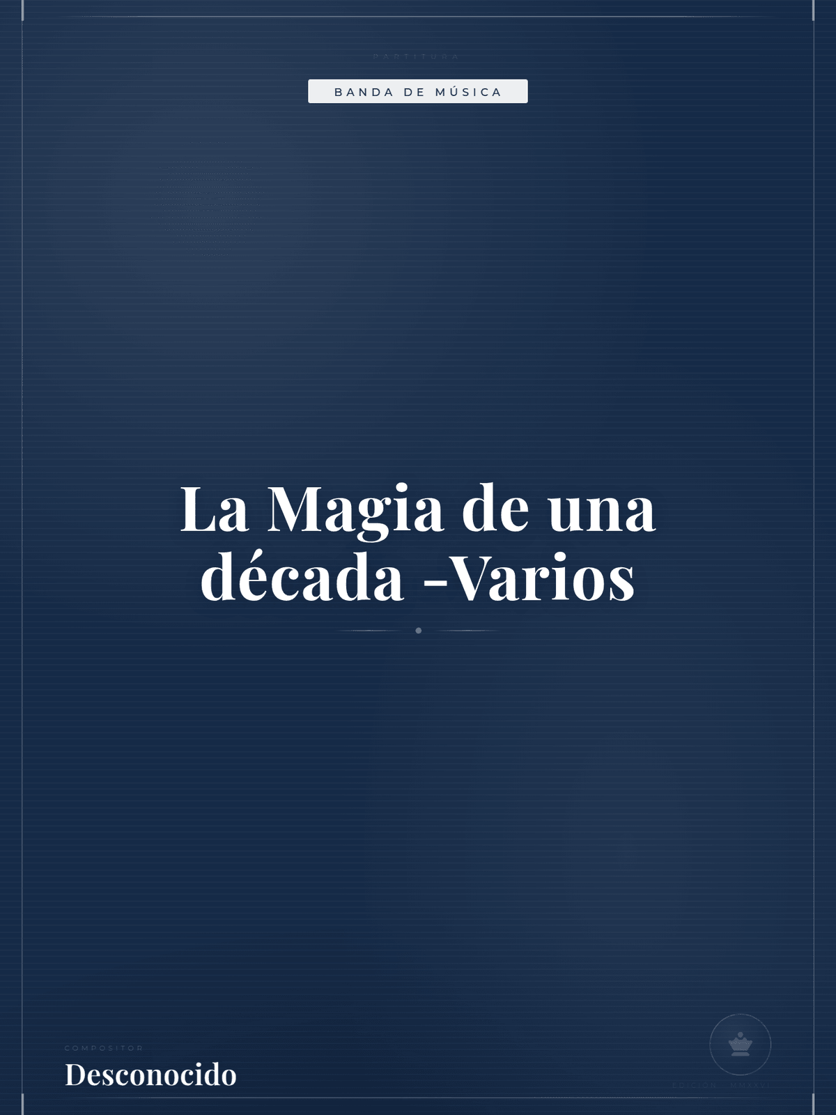 Portada de La Magia de una década -Varios