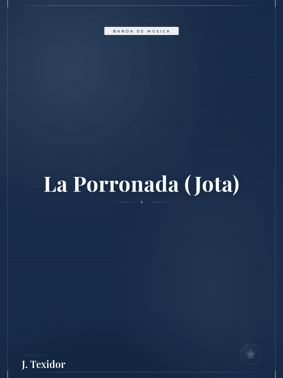 Portada de La Porronada (Jota)