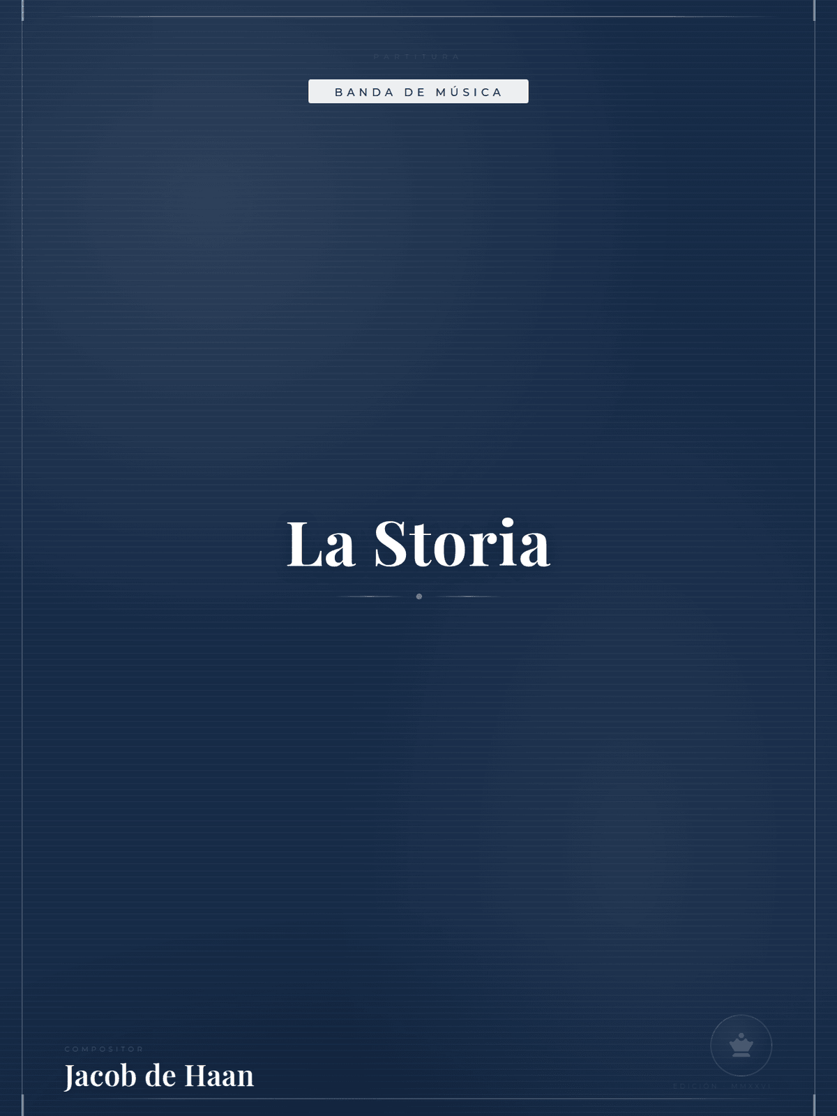 Portada de La Storia