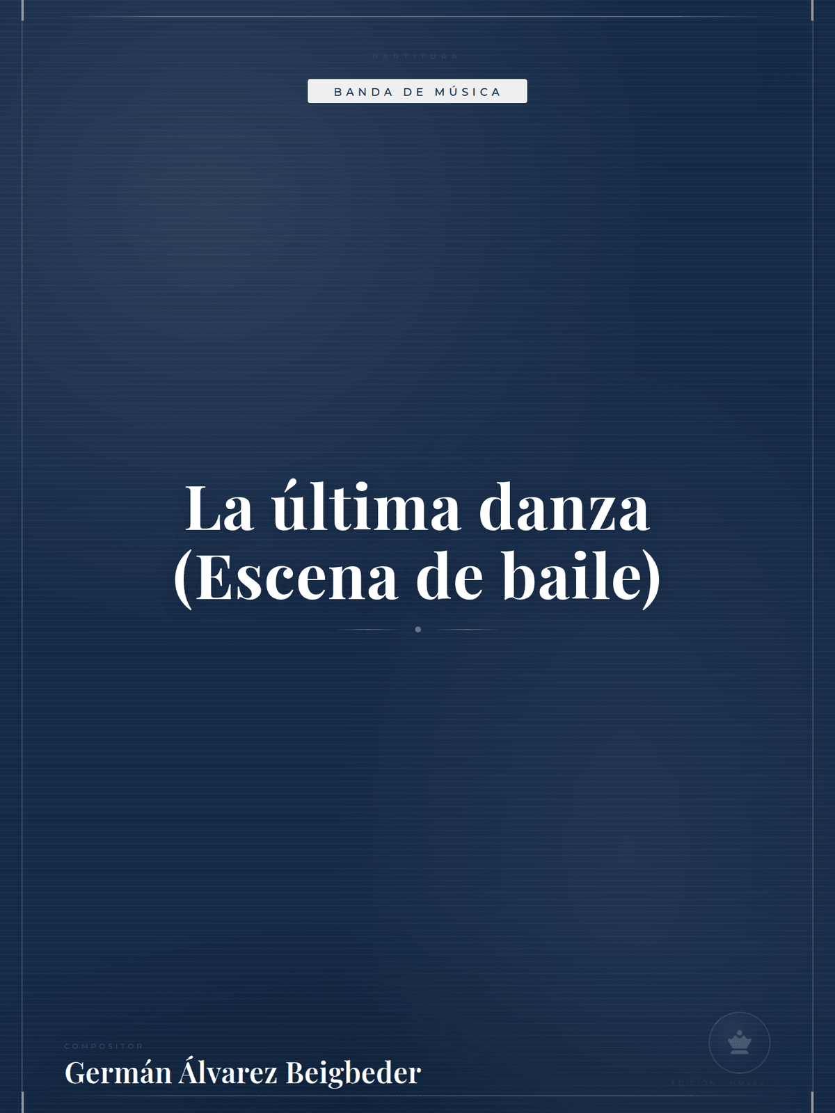 Portada de La última danza (Escena de baile)