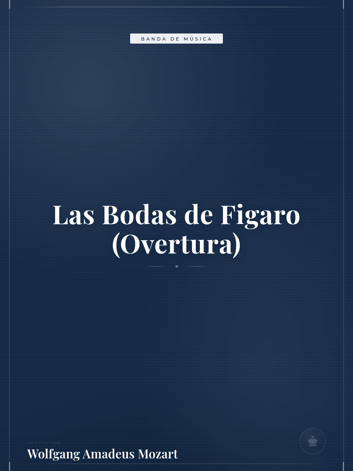 Portada de Las Bodas de Figaro (Overtura)