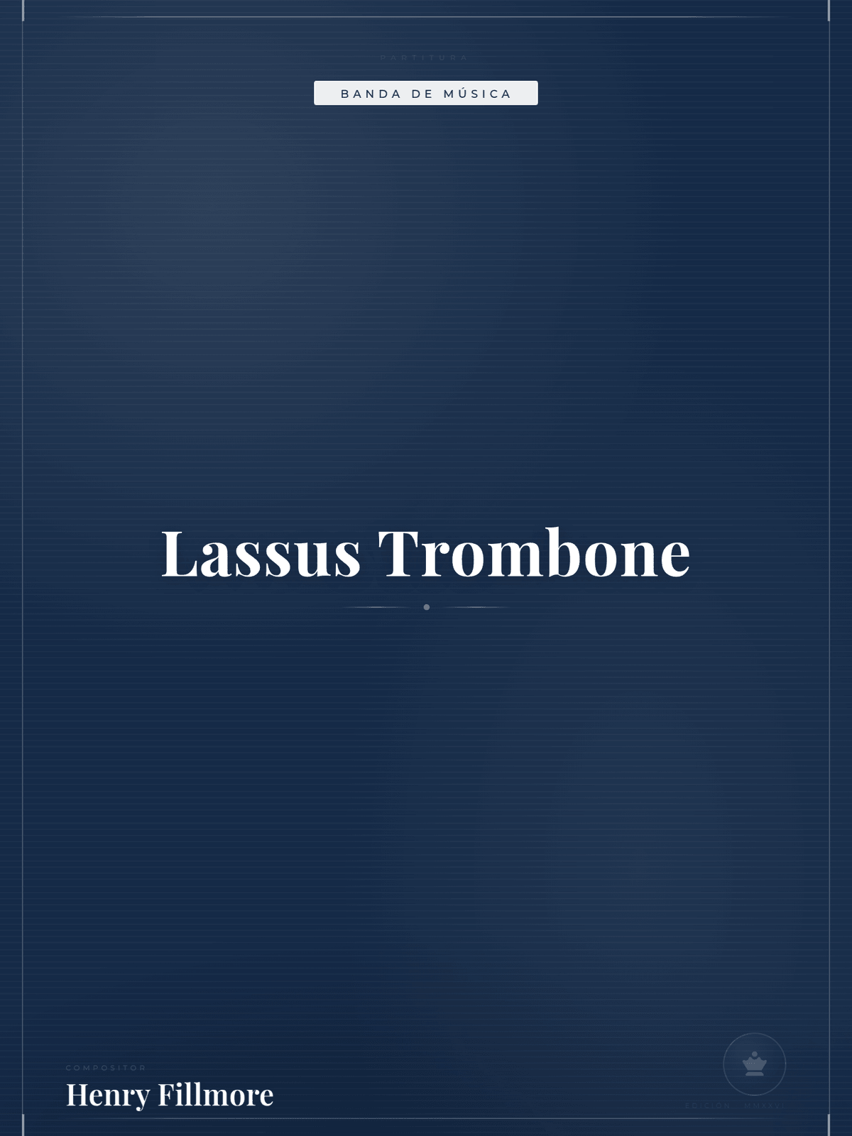 Portada de Lassus Trombone