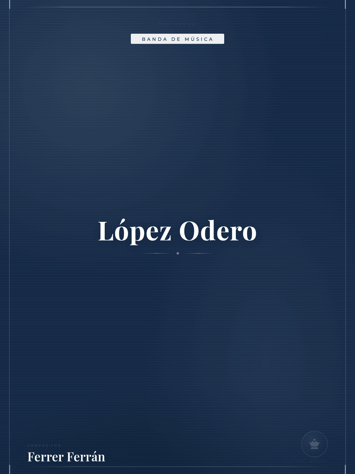 Portada de López Odero