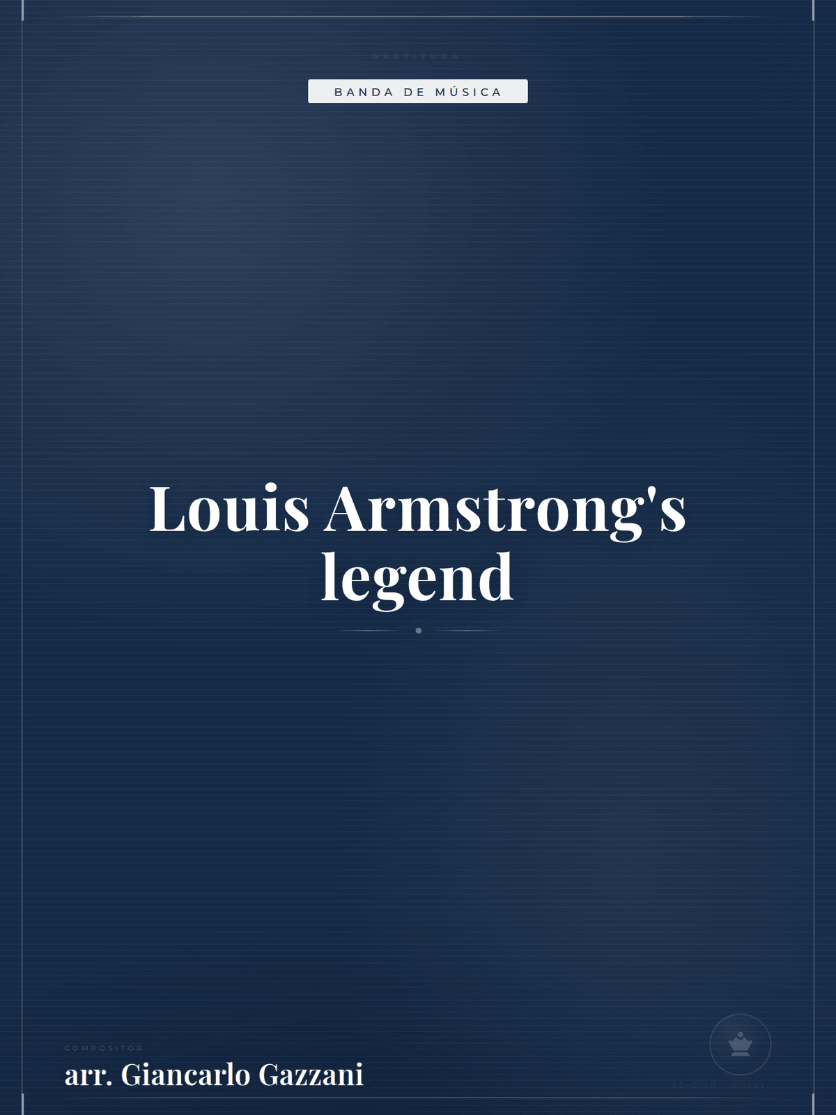 Portada de Louis Armstrong's legend