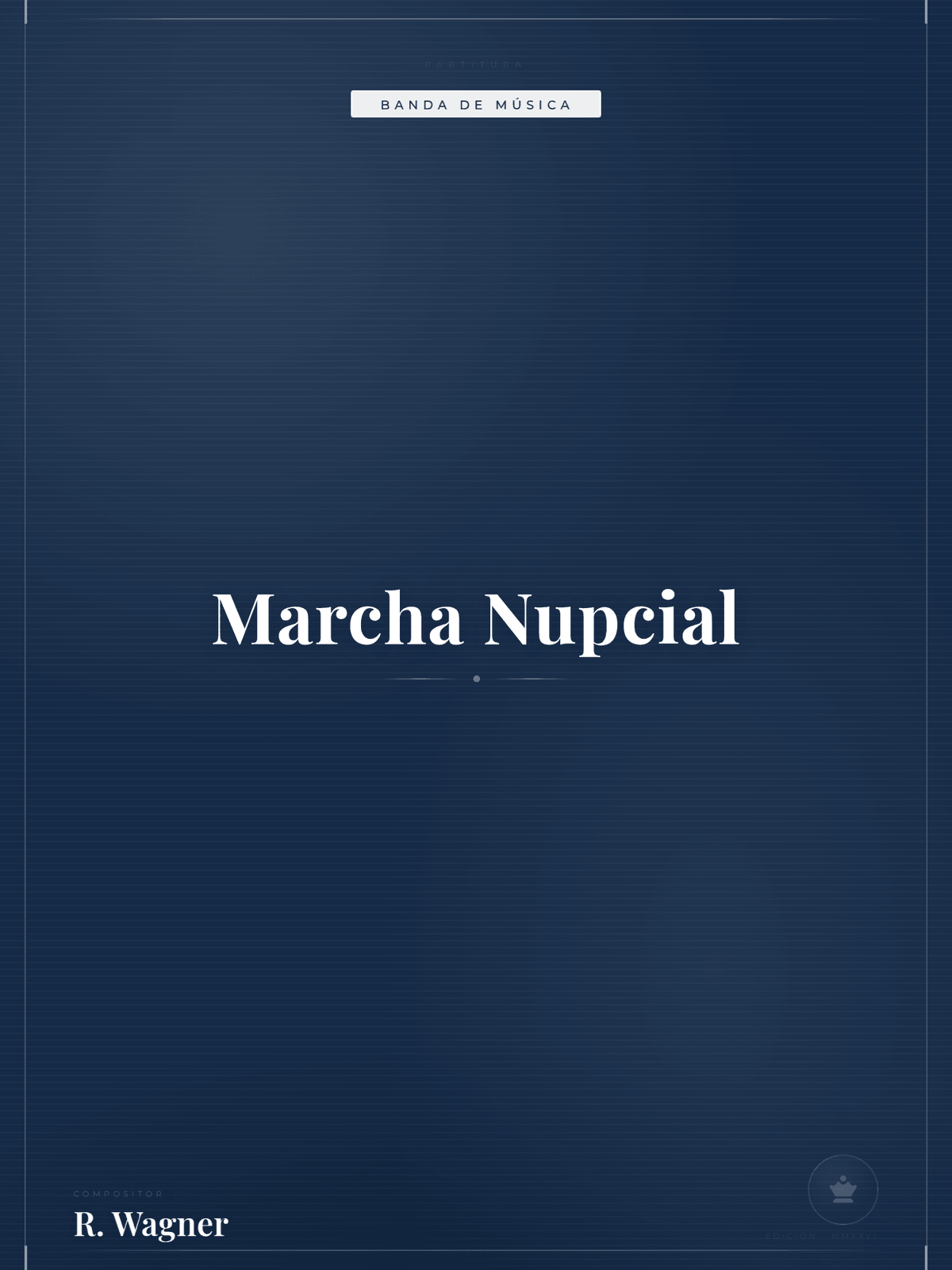 Portada de Marcha Nupcial