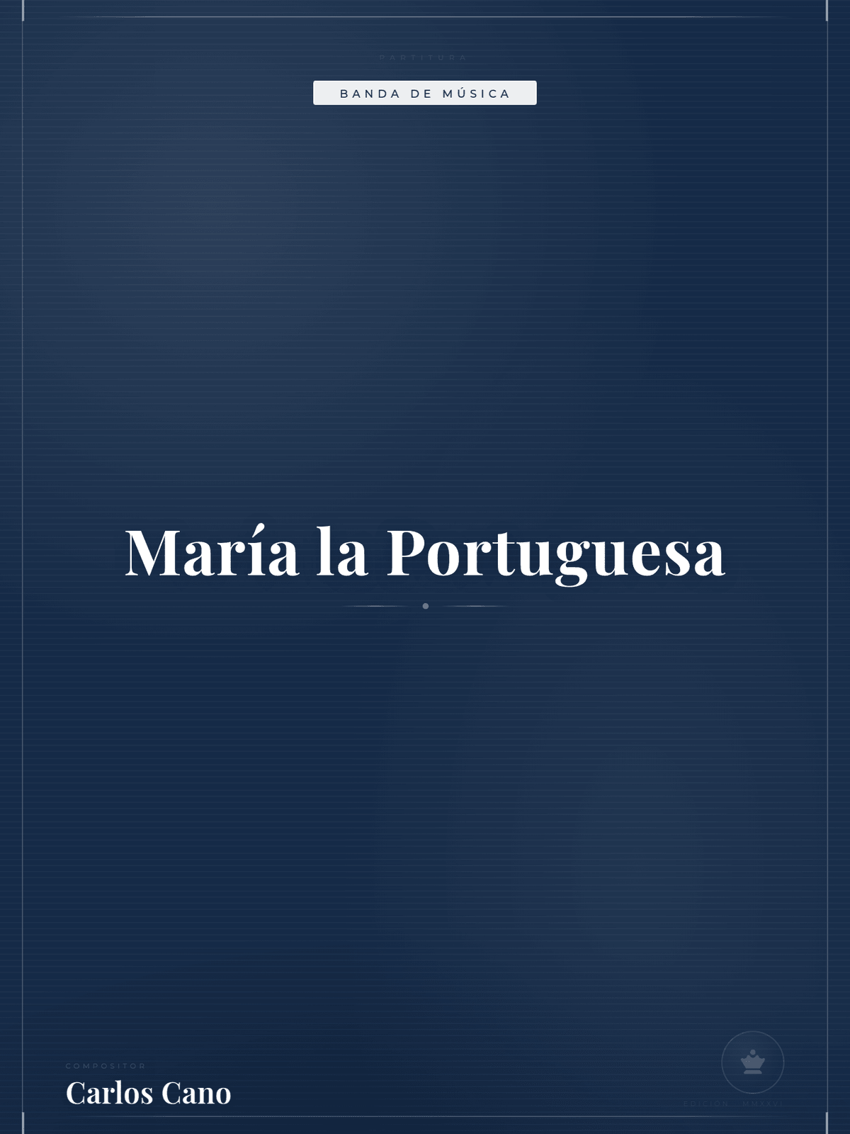 Portada de María la Portuguesa