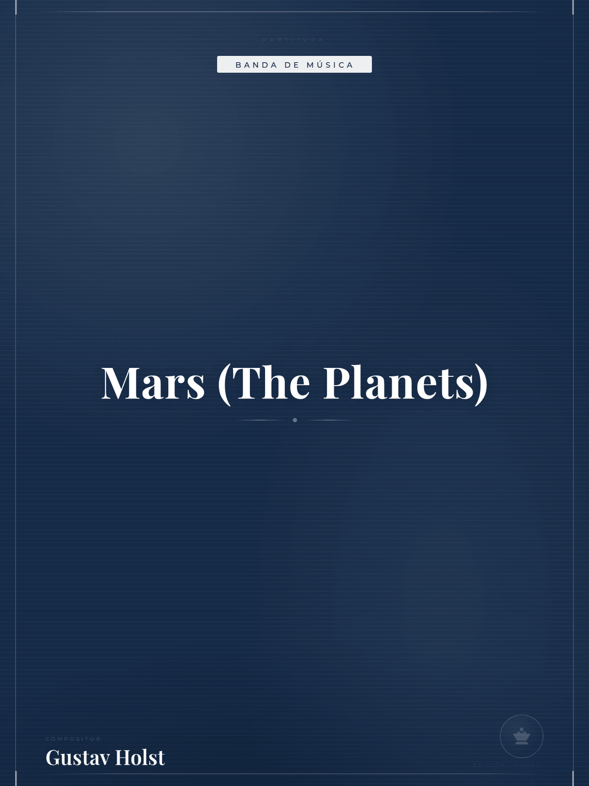 Portada de Mars (The Planets)