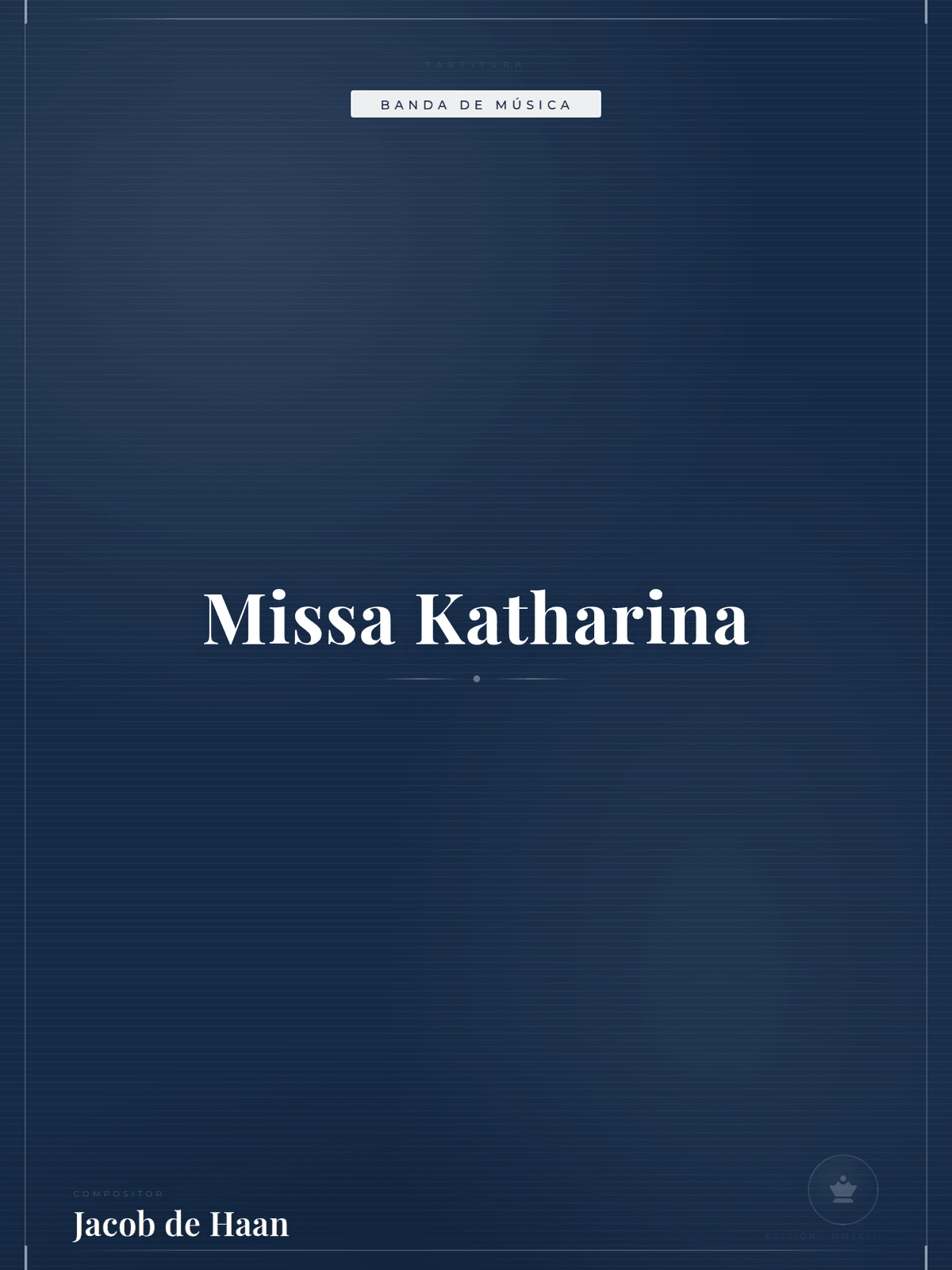 Portada de Missa Katharina