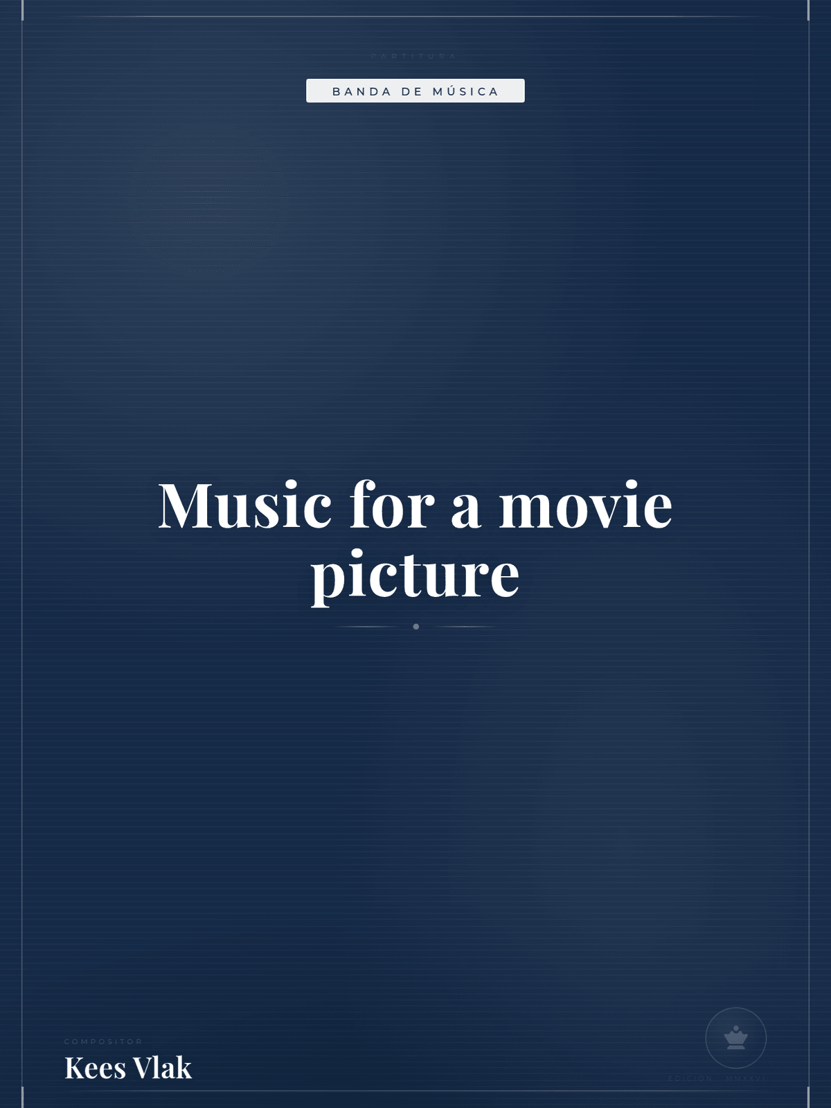 Portada de Music for a movie picture