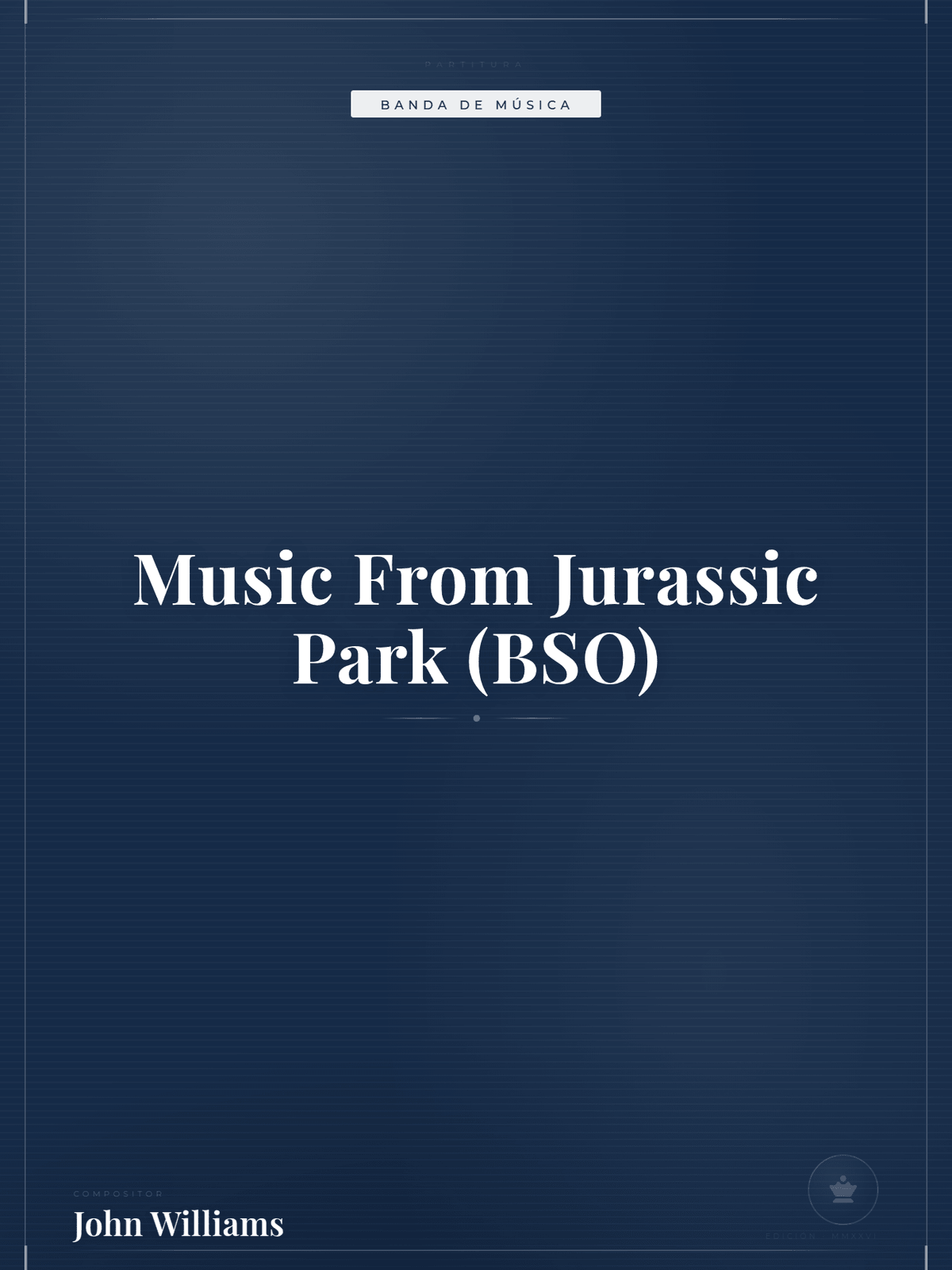Portada de Music From Jurassic Park (BSO)