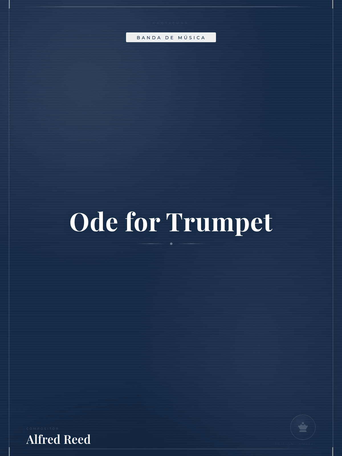 Portada de Ode for Trumpet