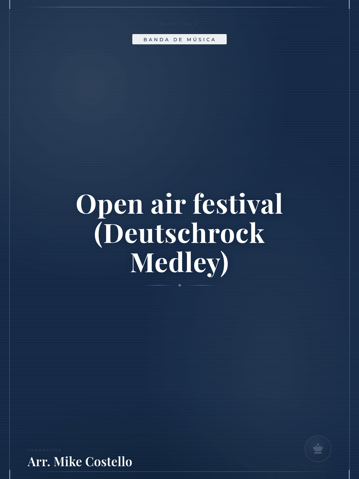 Portada de Open air festival (Deutschrock Medley)