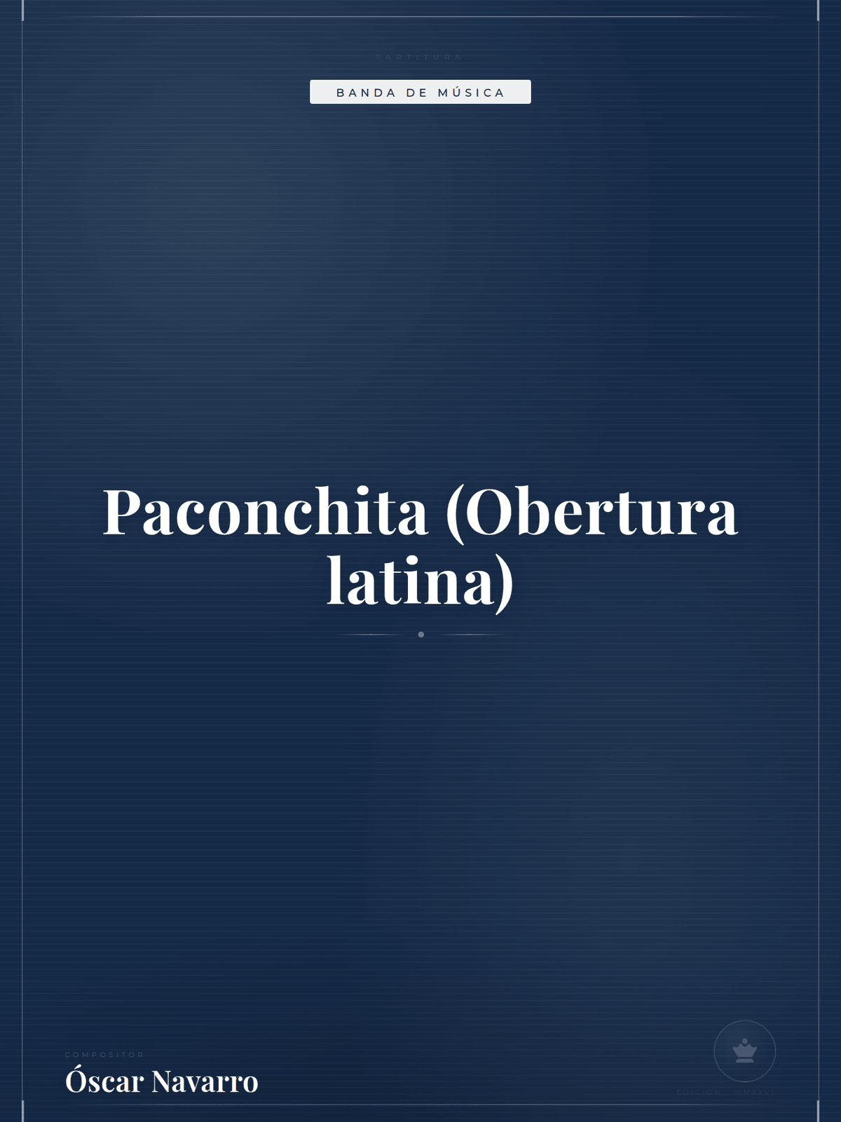 Portada de Paconchita (Obertura latina)
