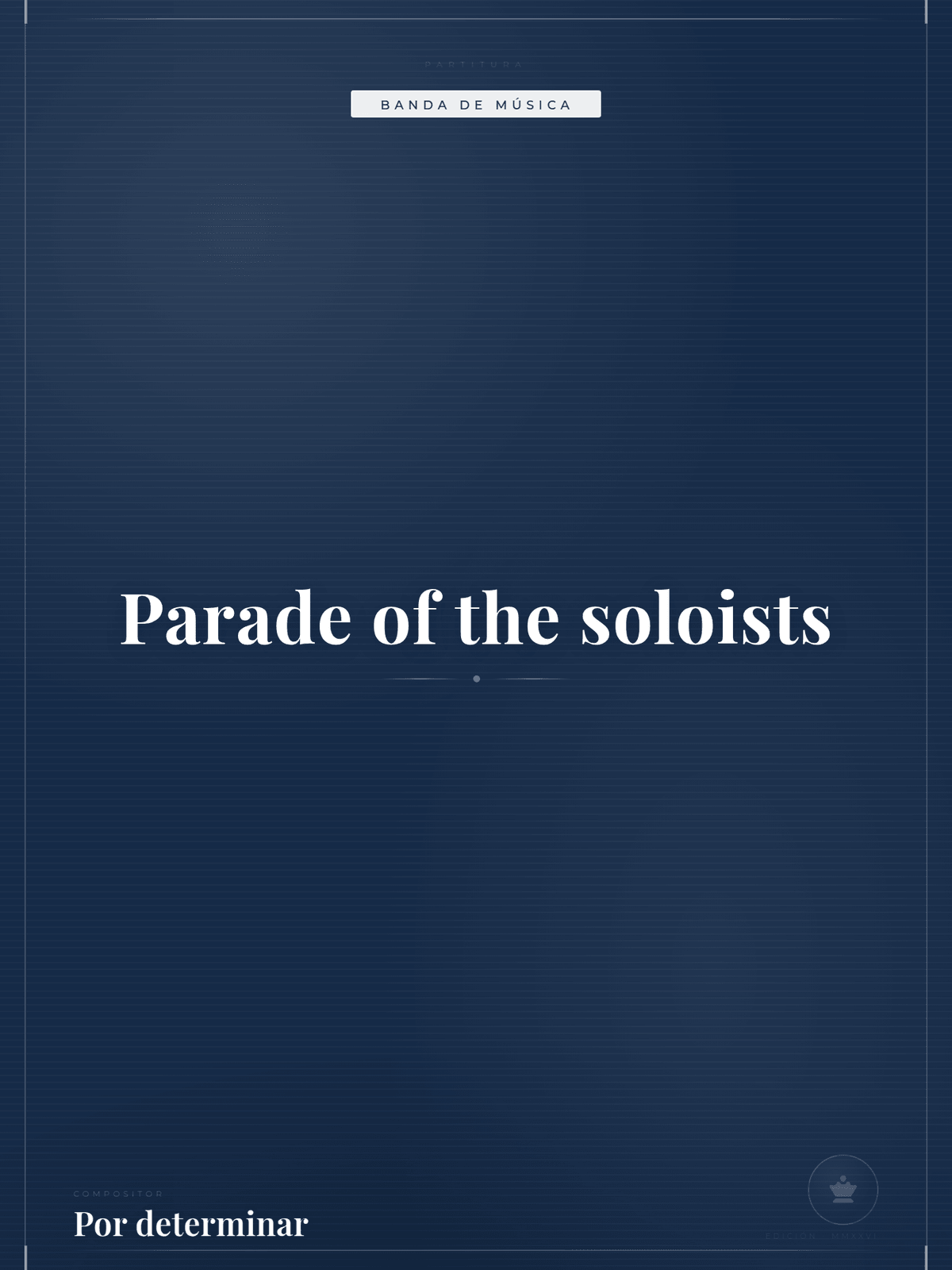 Portada de Parade of the soloists