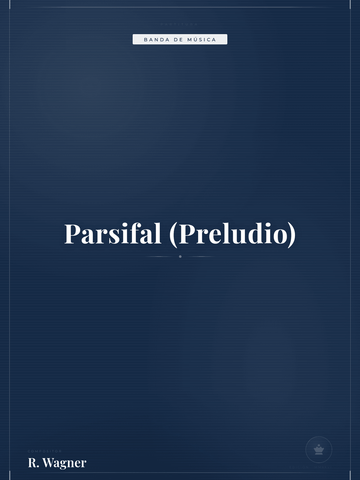 Portada de Parsifal (Preludio)
