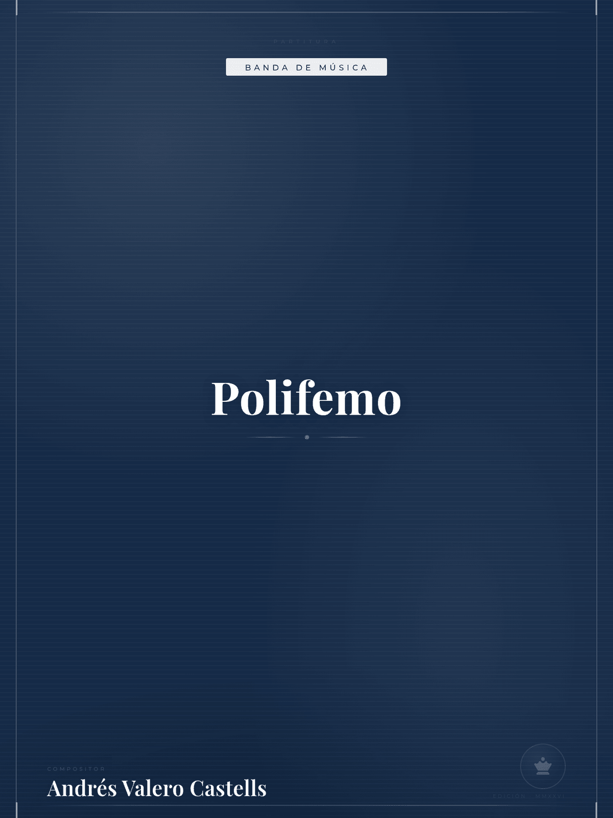 Portada de Polifemo
