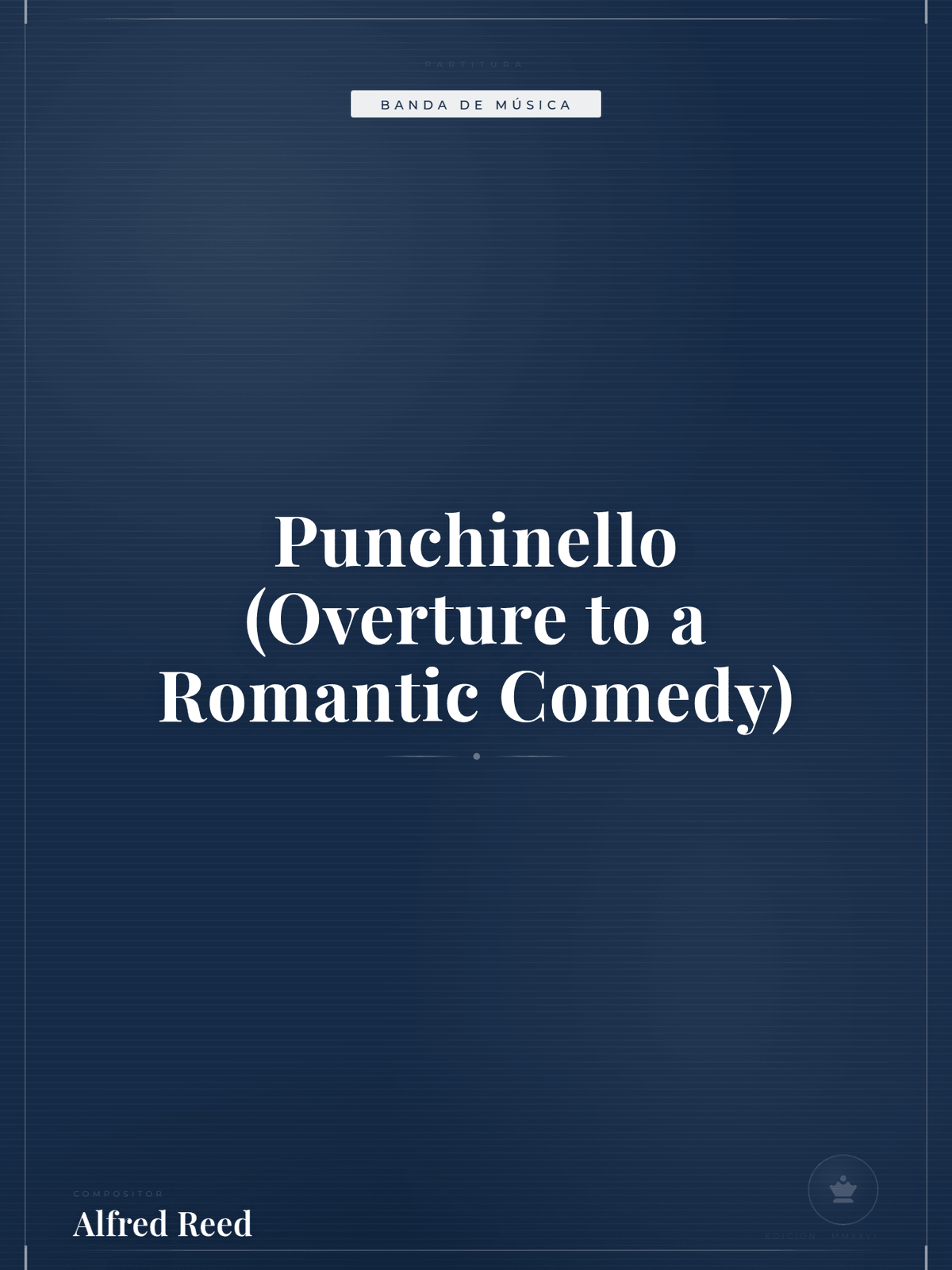 Portada de Punchinello (Overture to a Romantic Comedy)