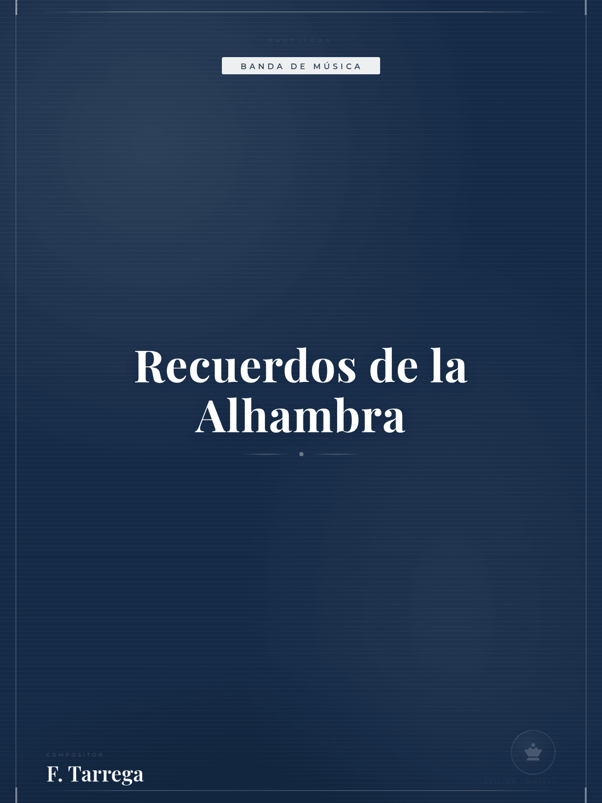 Portada de Recuerdos de la Alhambra