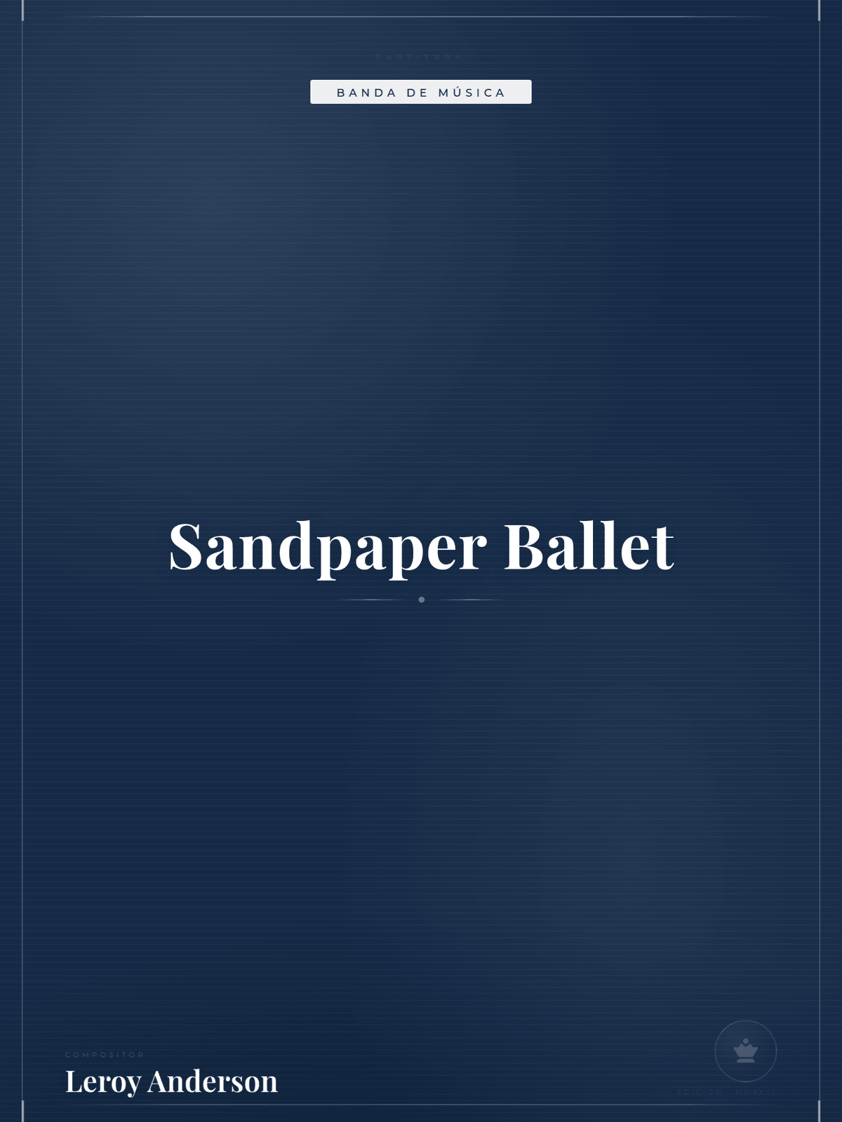Portada de Sandpaper Ballet