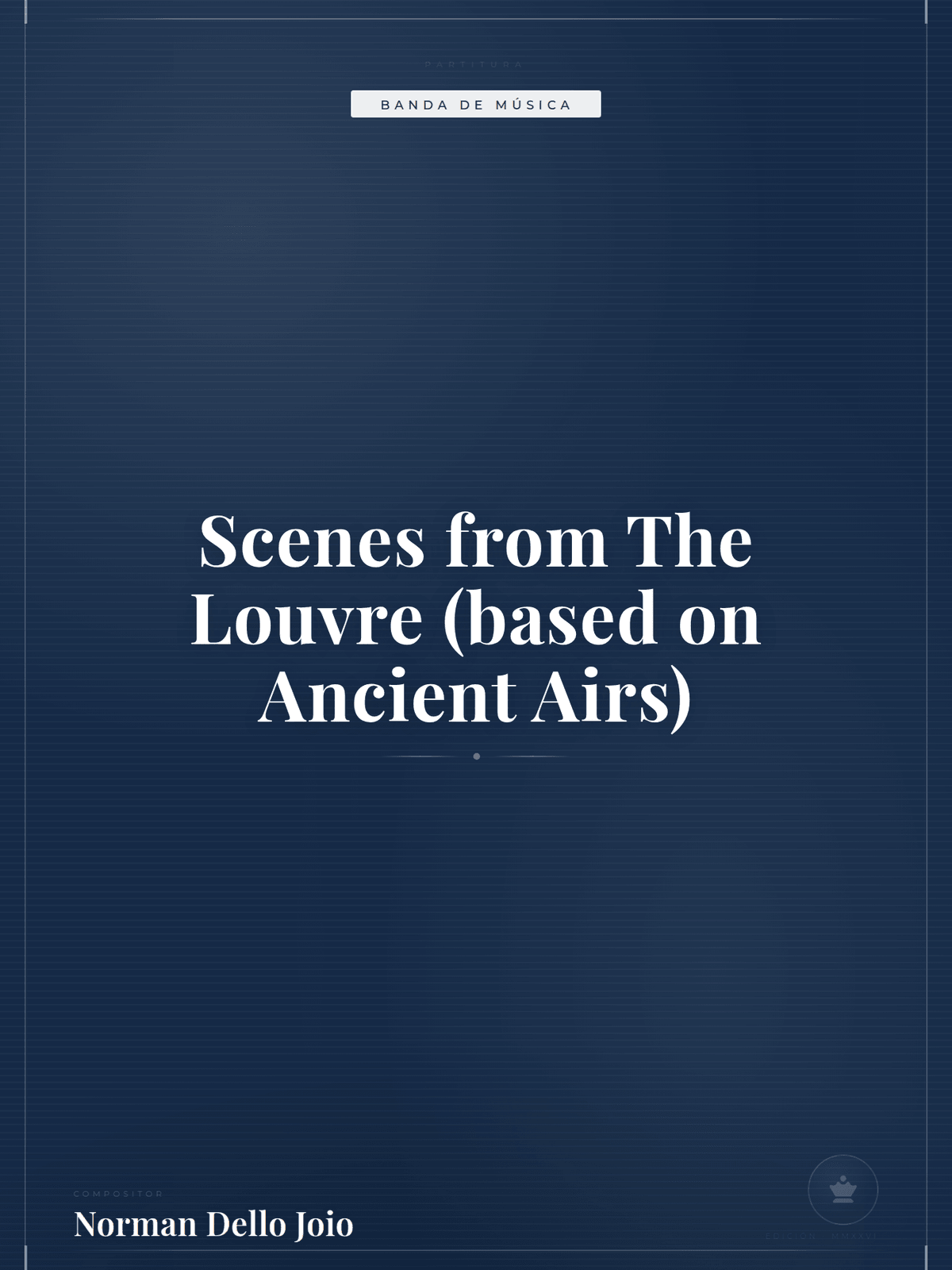 Portada de Scenes from The Louvre (based on Ancient Airs)
