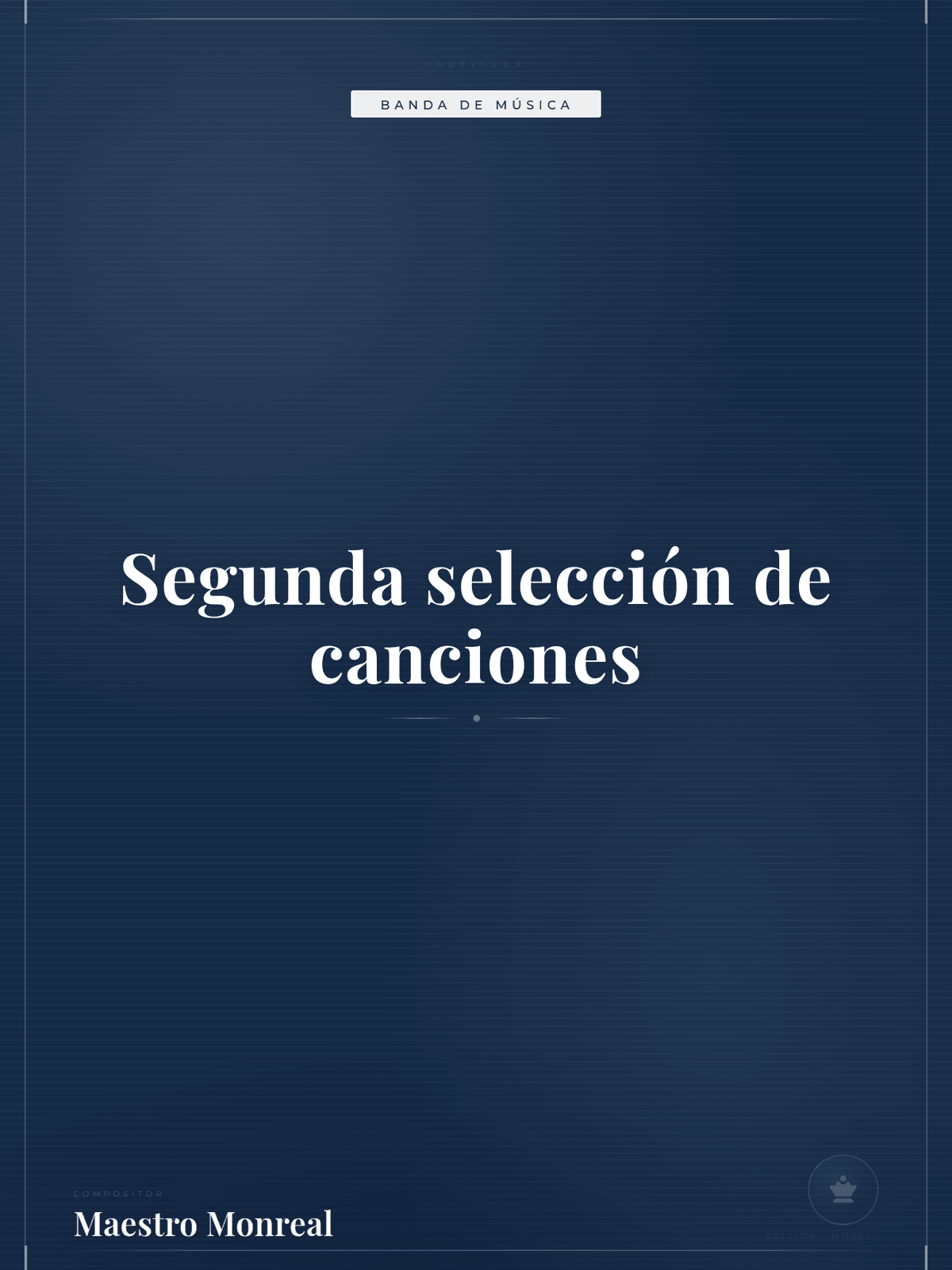 Portada de Segunda selección de canciones