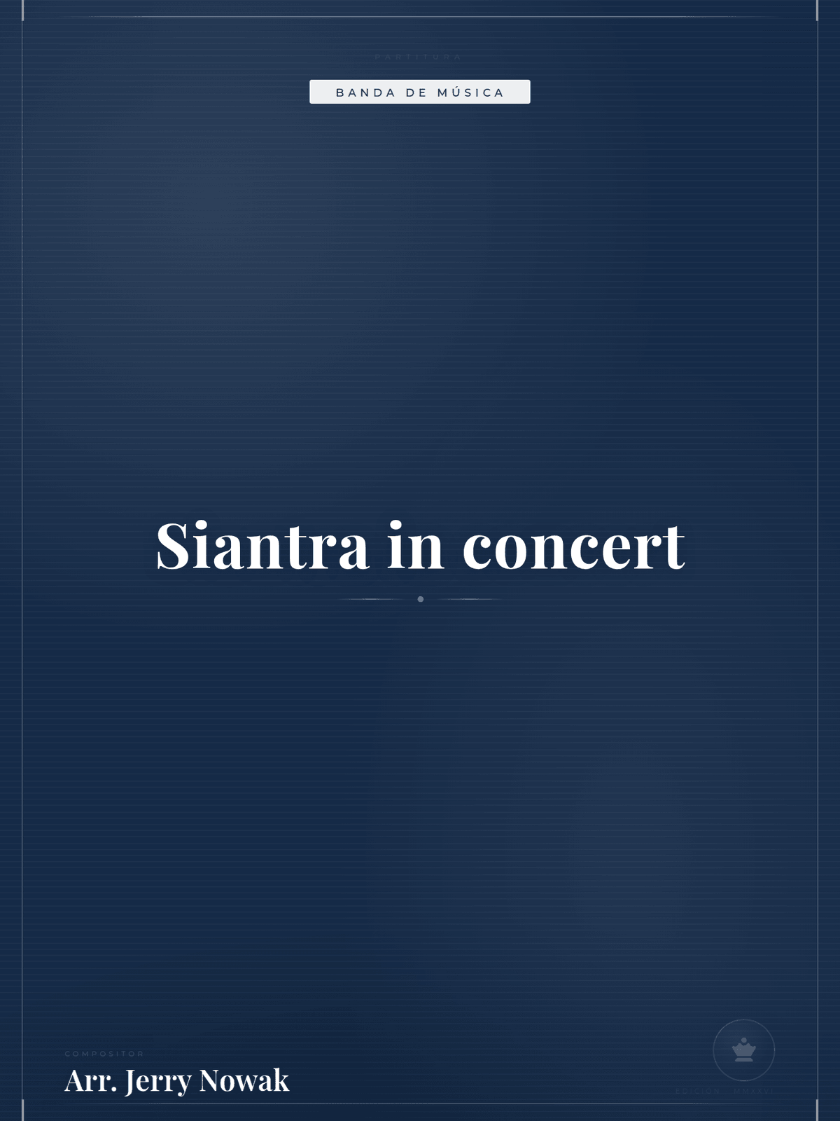 Portada de Siantra in concert