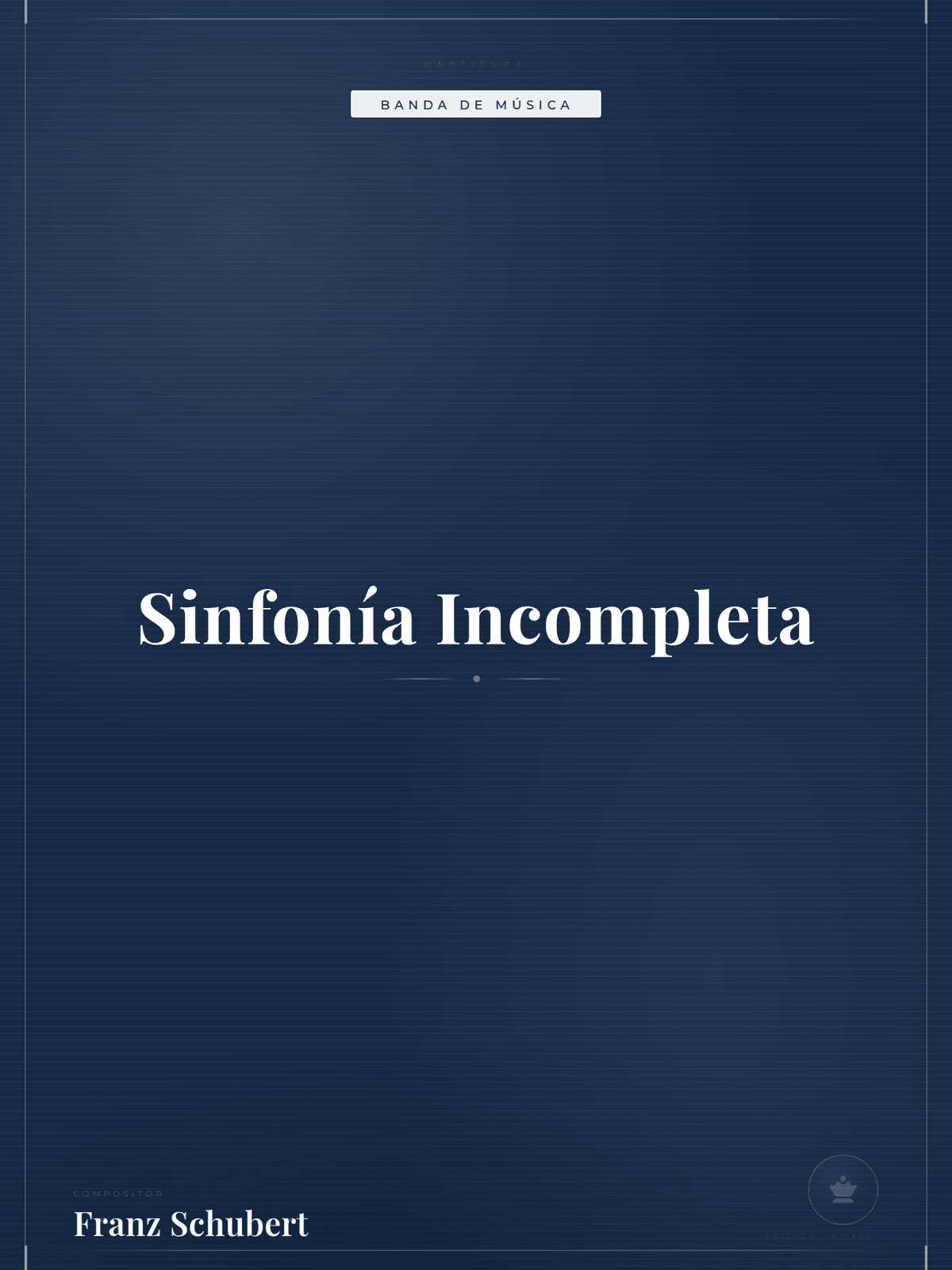 Portada de Sinfonía Incompleta