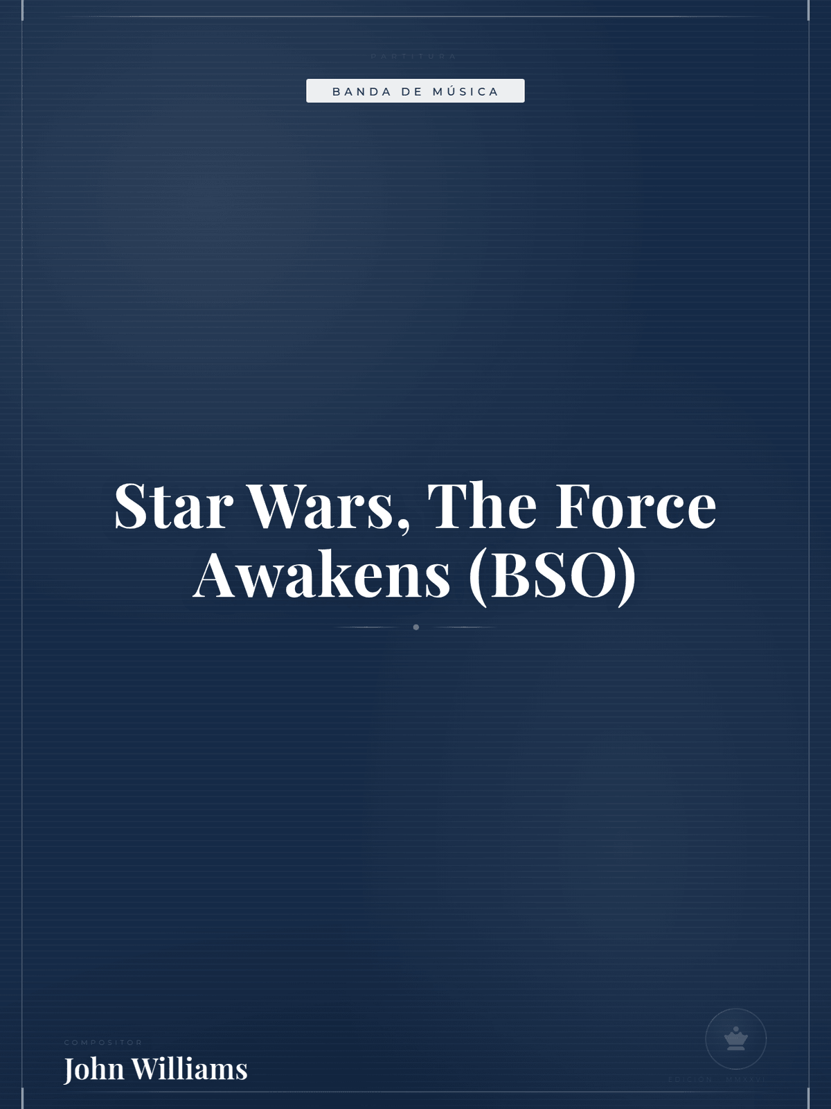 Portada de Star Wars, The Force Awakens (BSO)