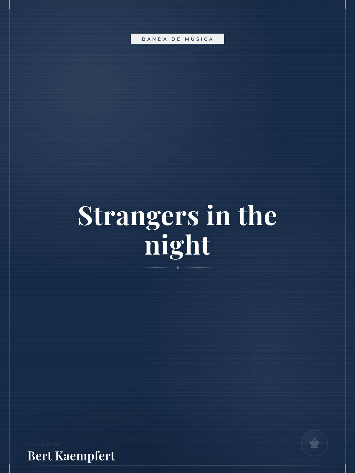 Portada de Strangers in the night
